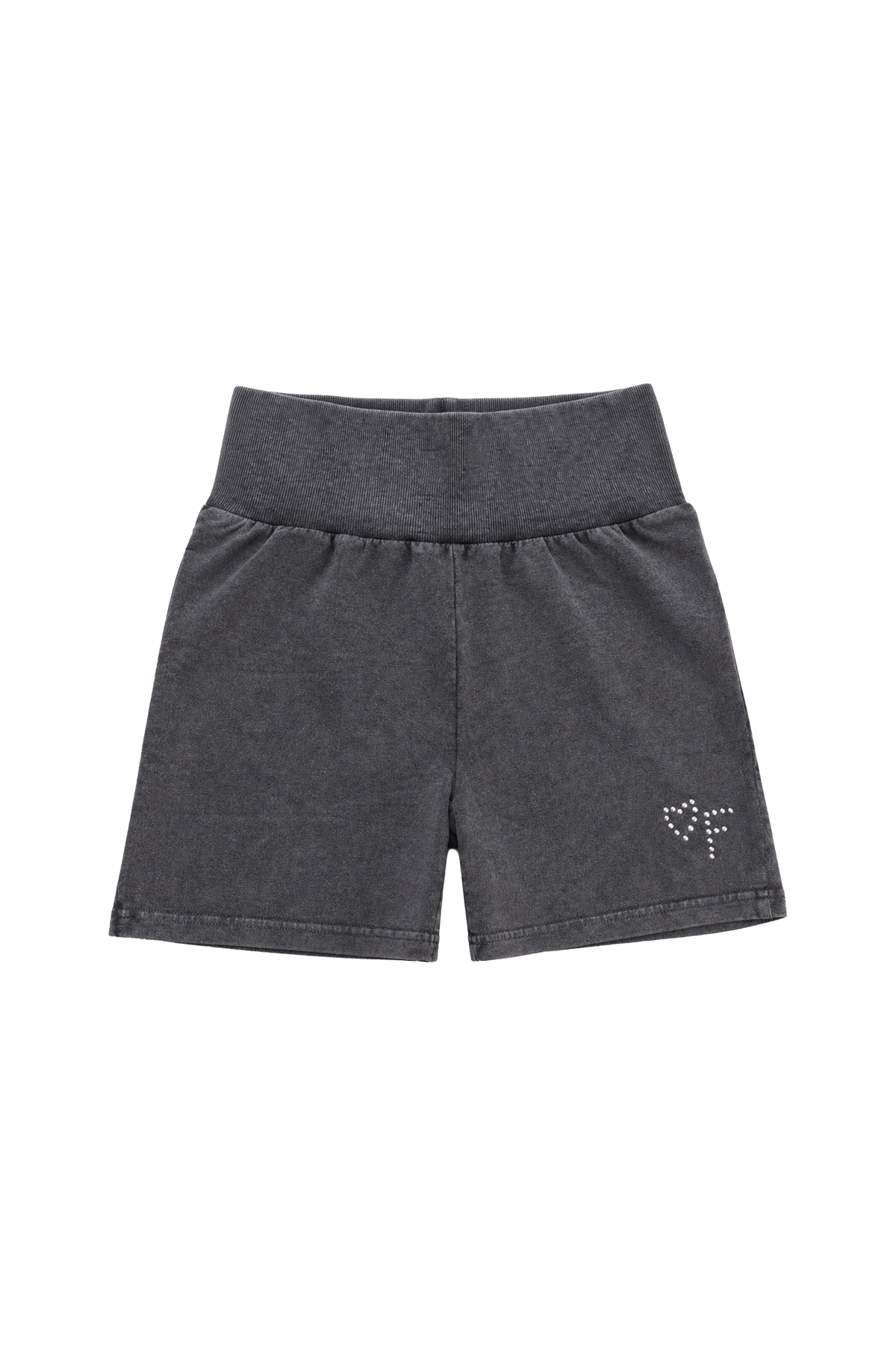 Vintage Mini Shorts Black Washed