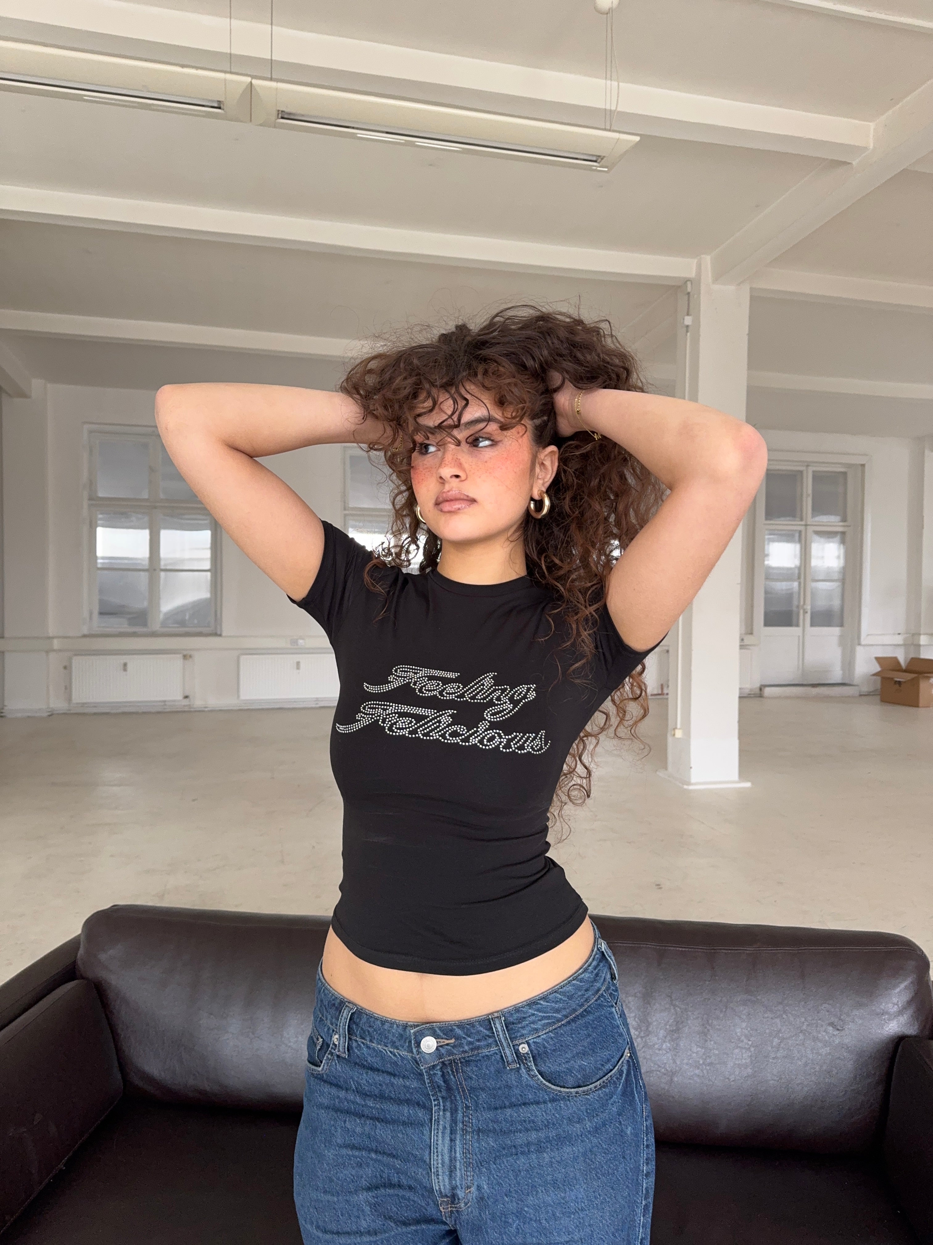 Feeling Felicious T-Shirt Black