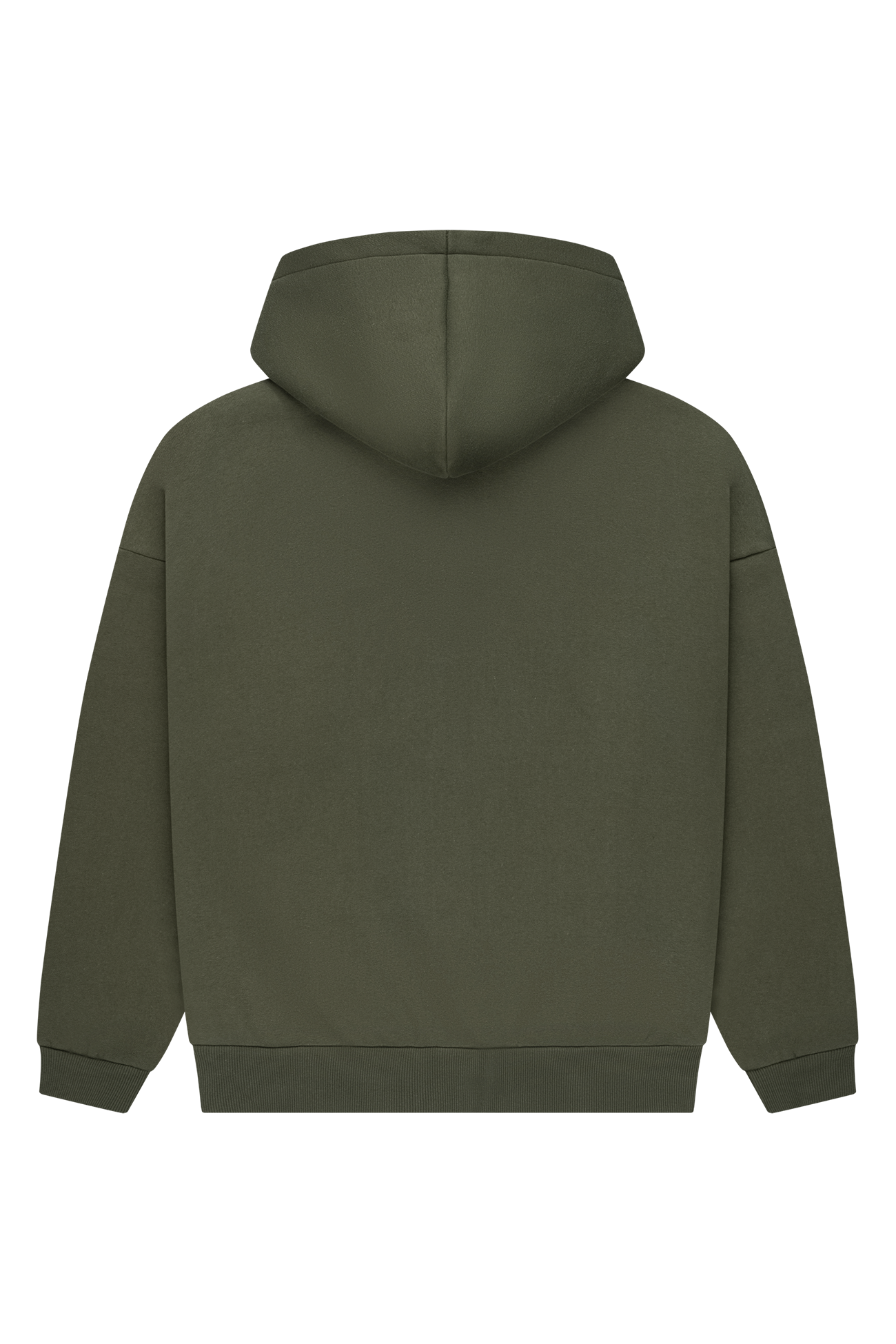 Basic Logo ZIP-Hoodie Dark Green