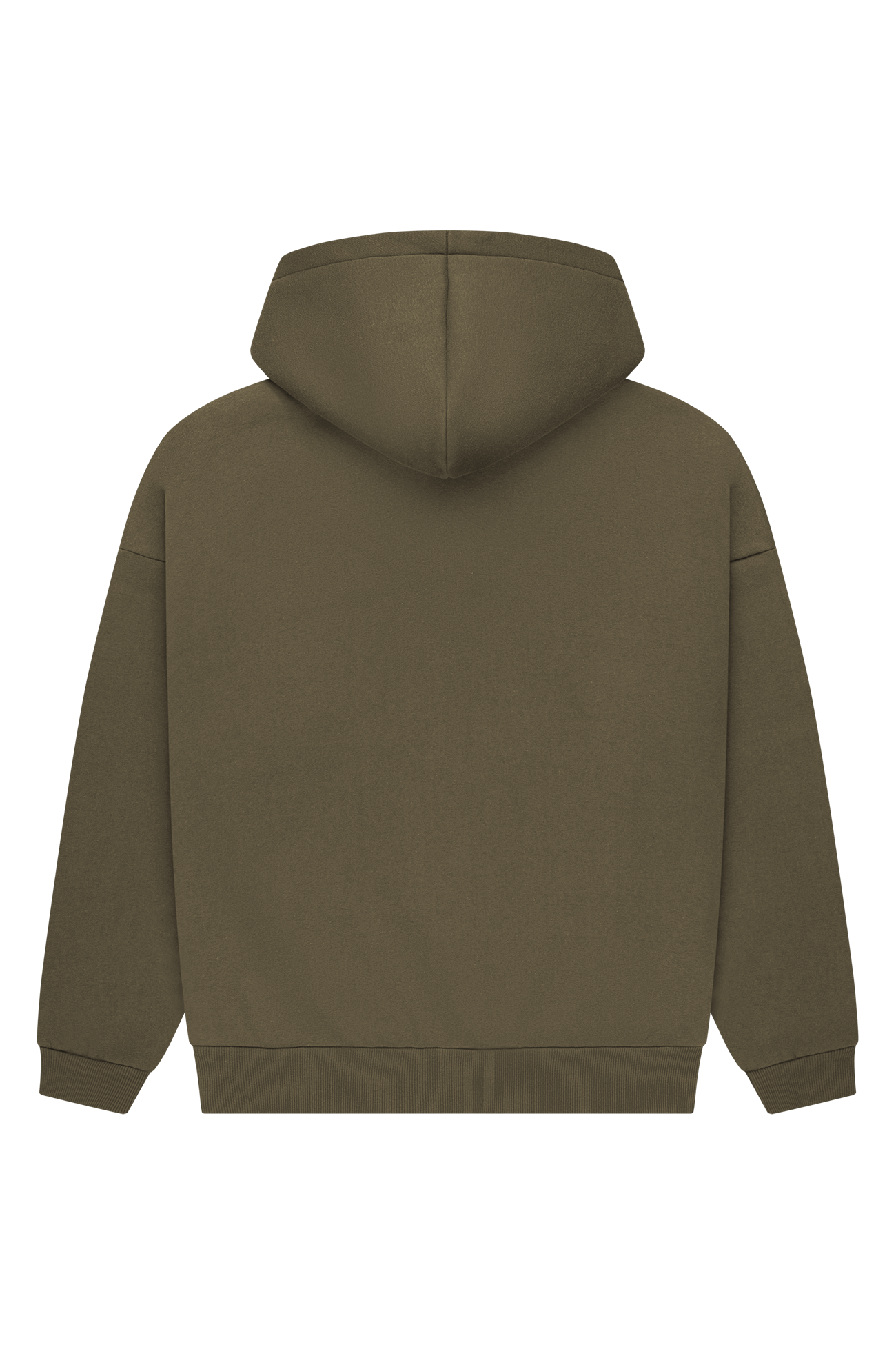 Basic Logo ZIP-Hoodie Dusky Green