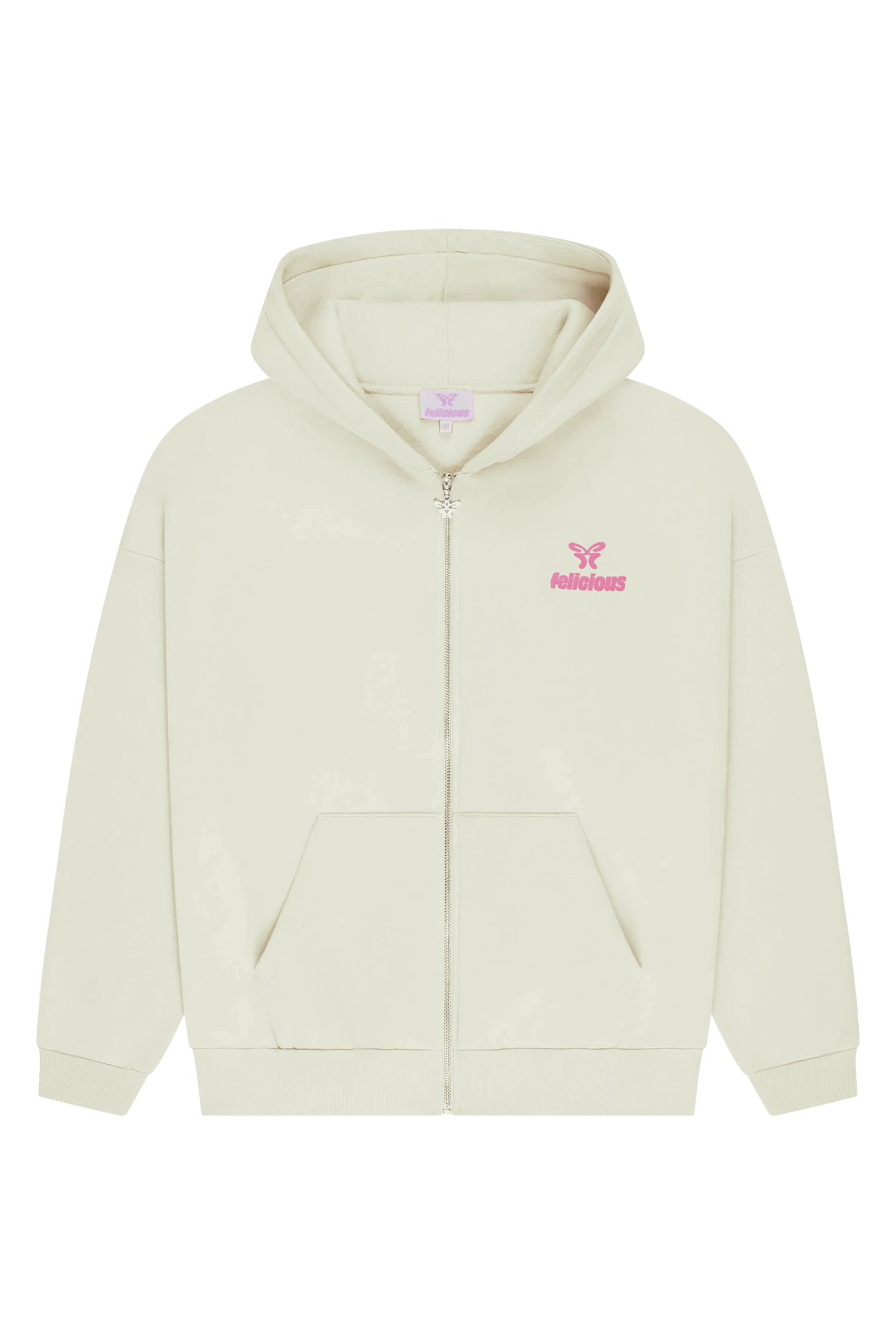 Basic Logo ZIP-Hoodie Glass Green