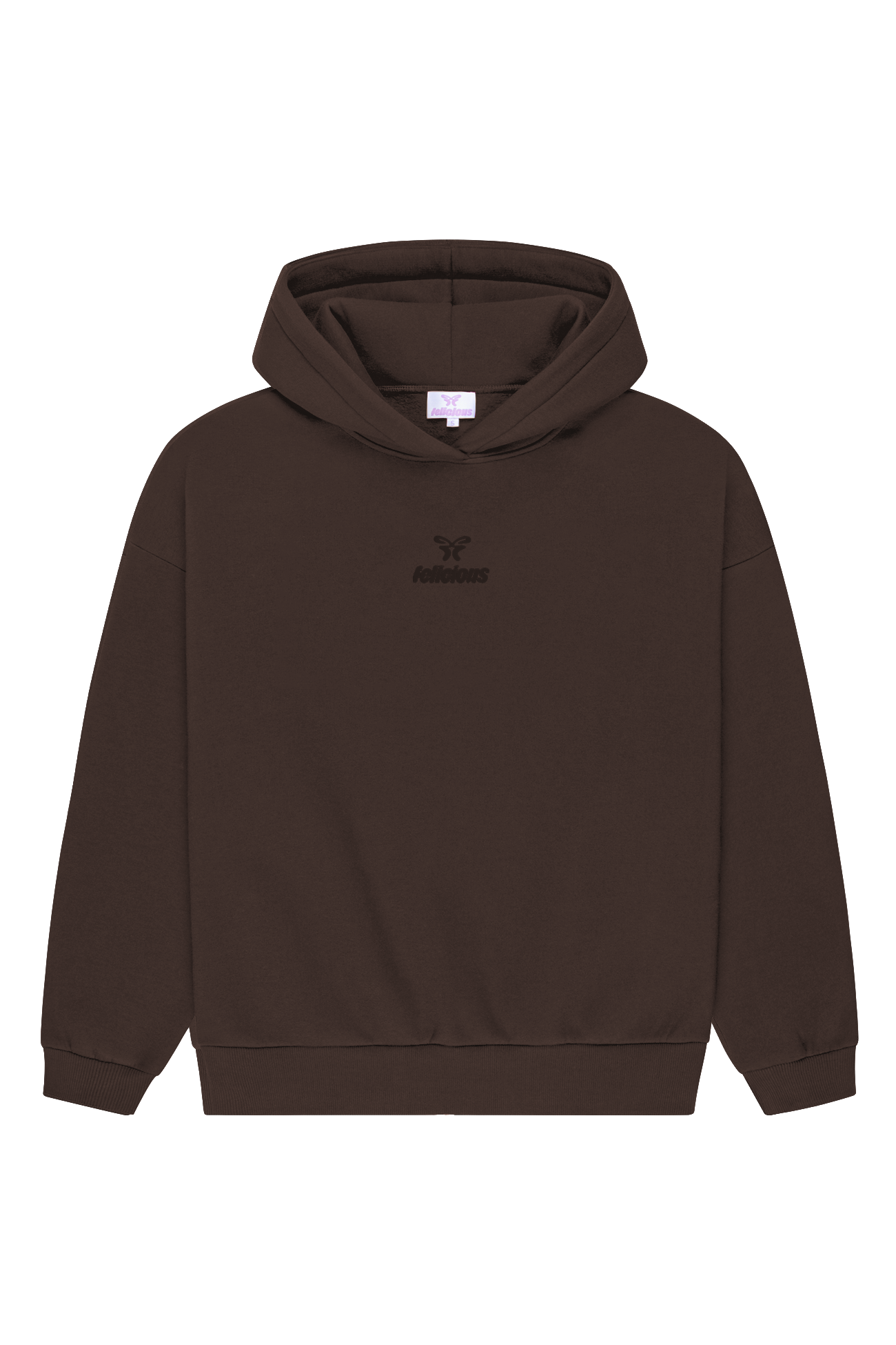 Basic Logo Hoodie Chocolate