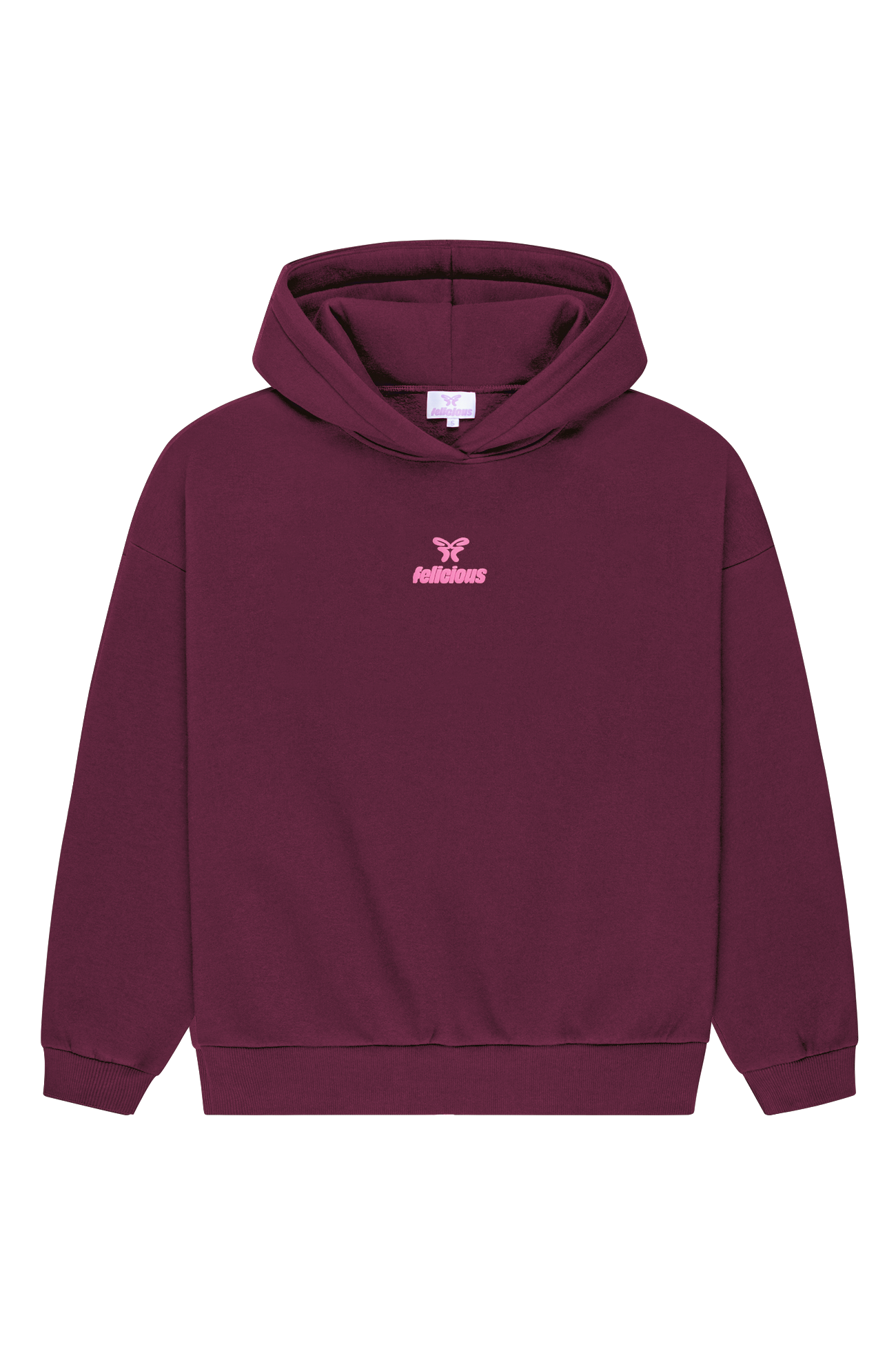 Basic Logo Hoodie Cold Cherry