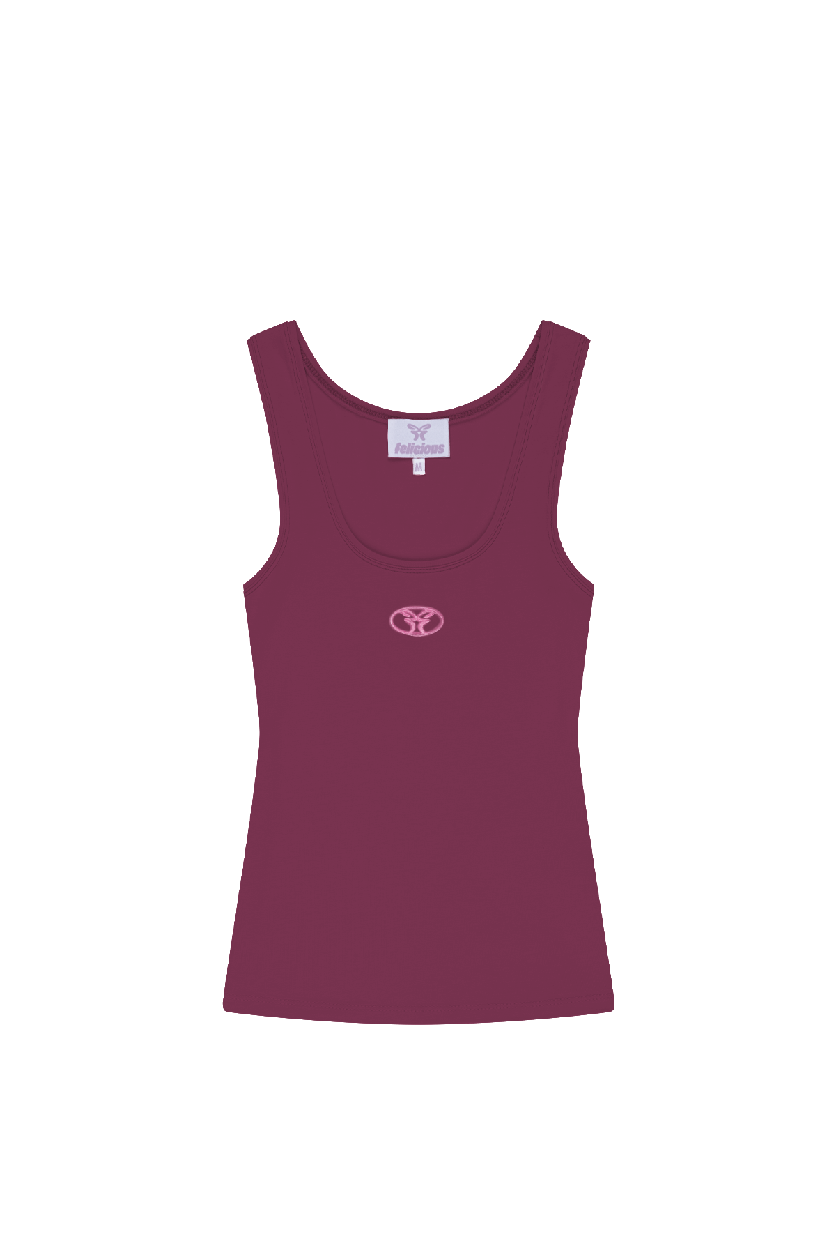 Basic Tank Top Cold Cherry