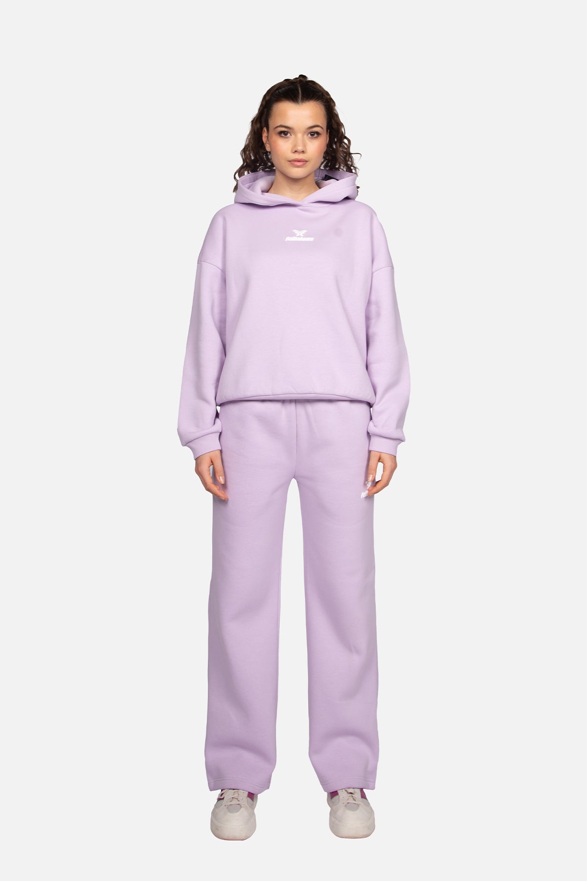 Basic Logo Hoodie Lavender