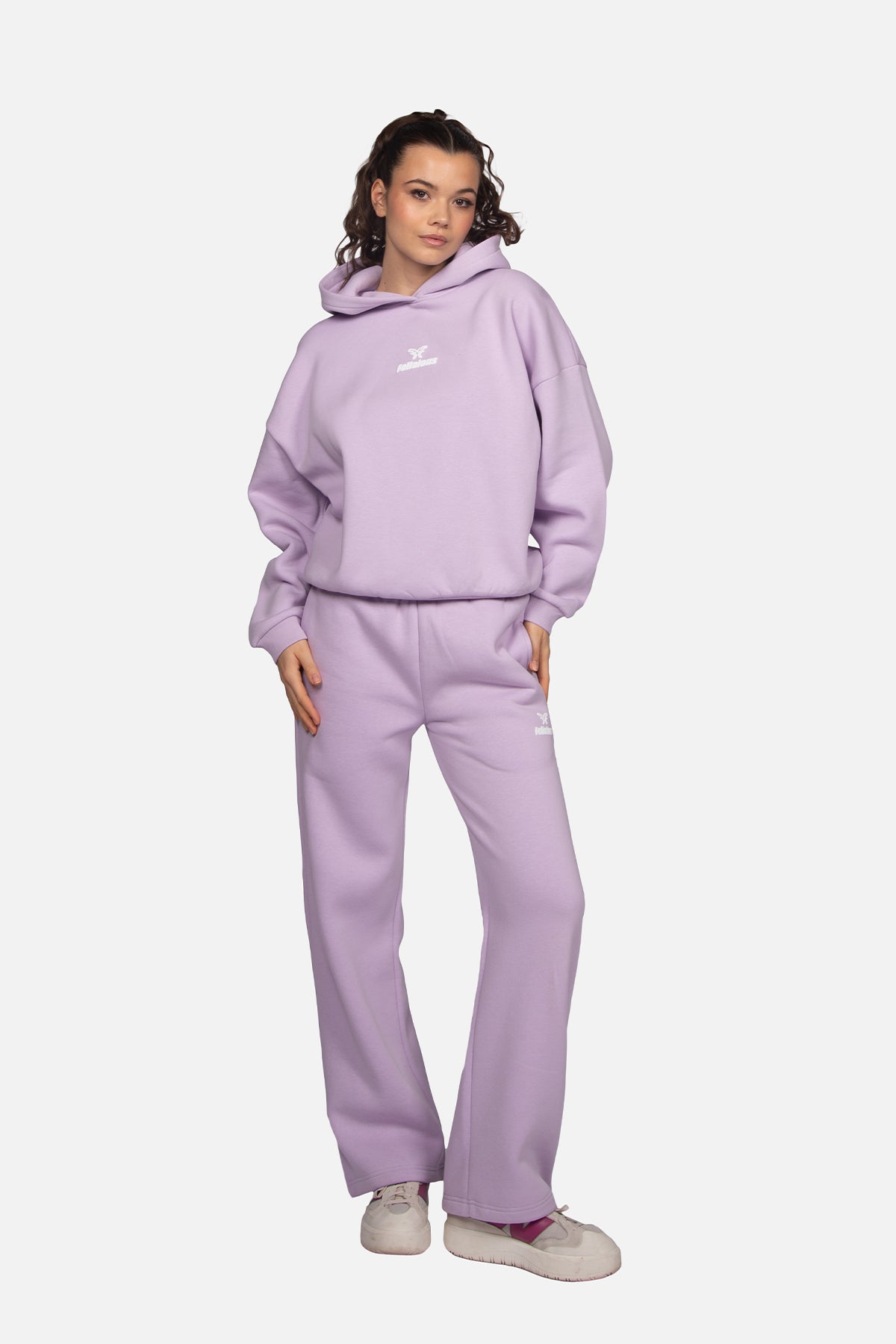 Basic Logo Sweatpants Lavender