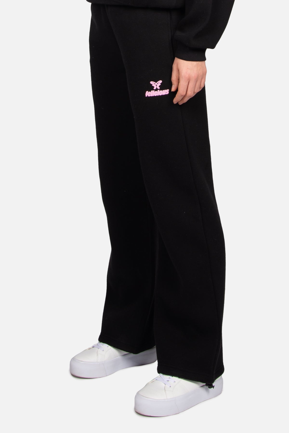 Basic Logo Sweatpants Black
