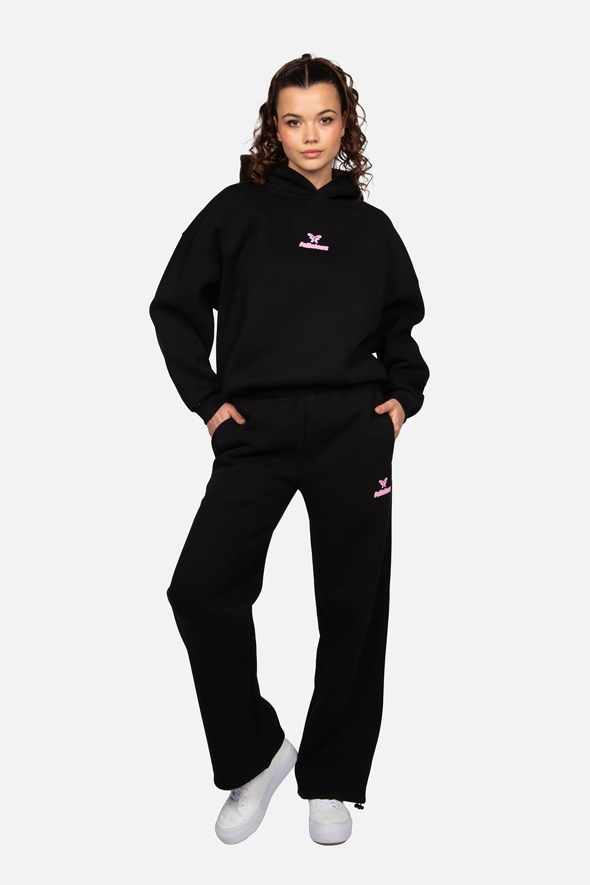 Basic Logo Sweatpants Black