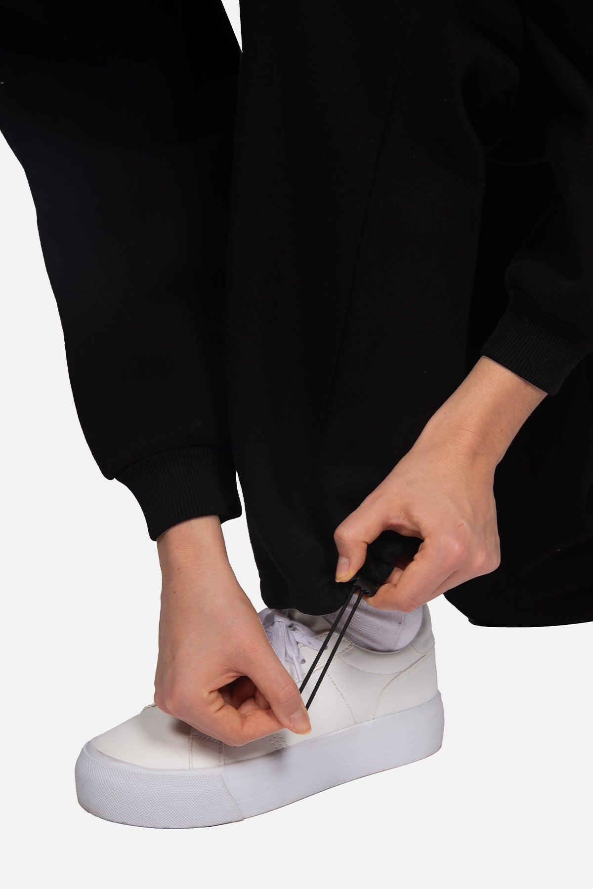 Basic Logo Sweatpants Black