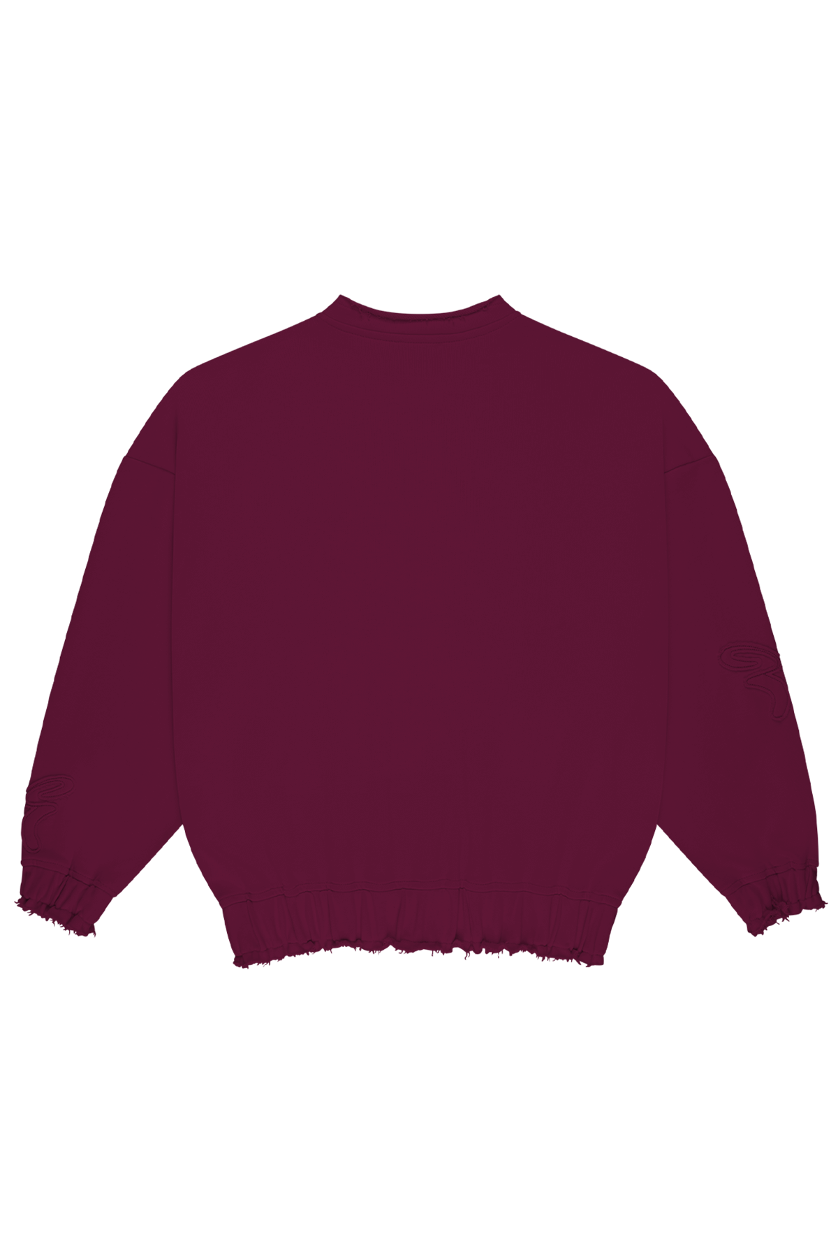 Butterfly Crewneck Cold Cherry