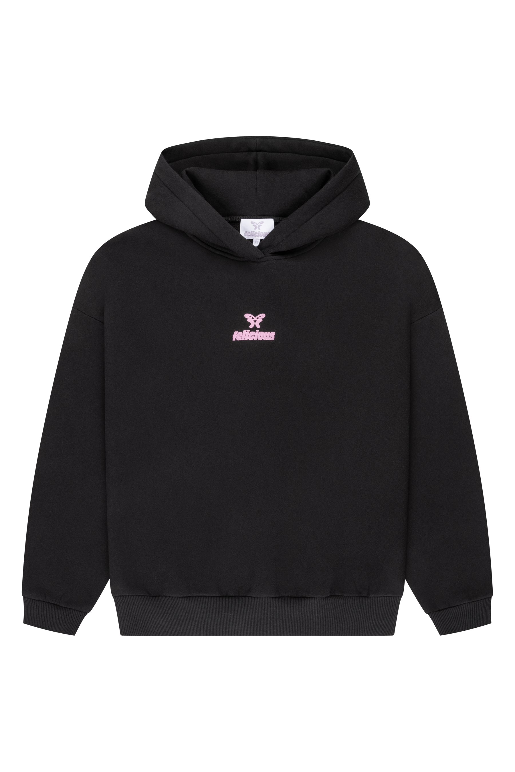 Basic Logo Hoodie Black