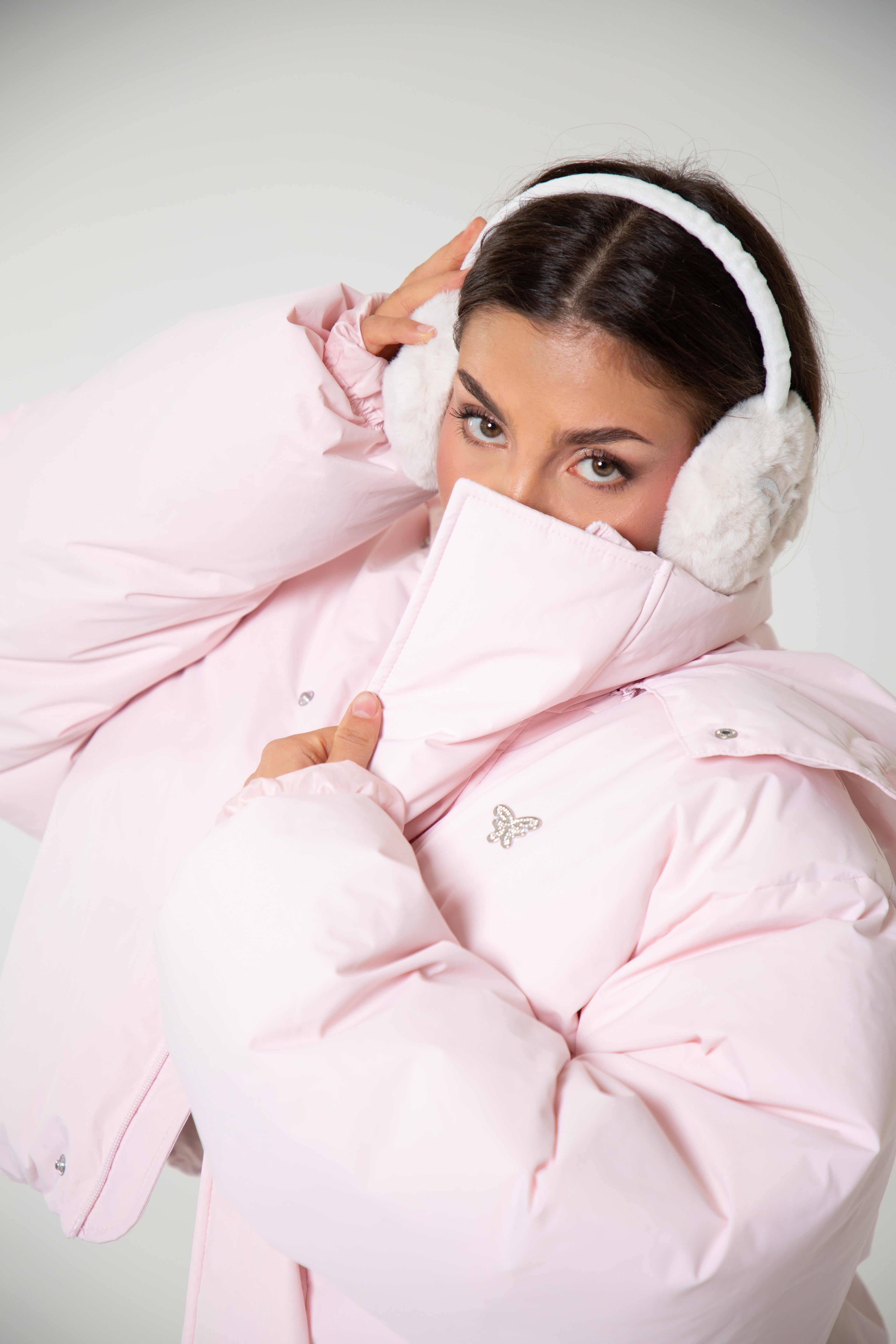 Soft Puffer Jacket Pink