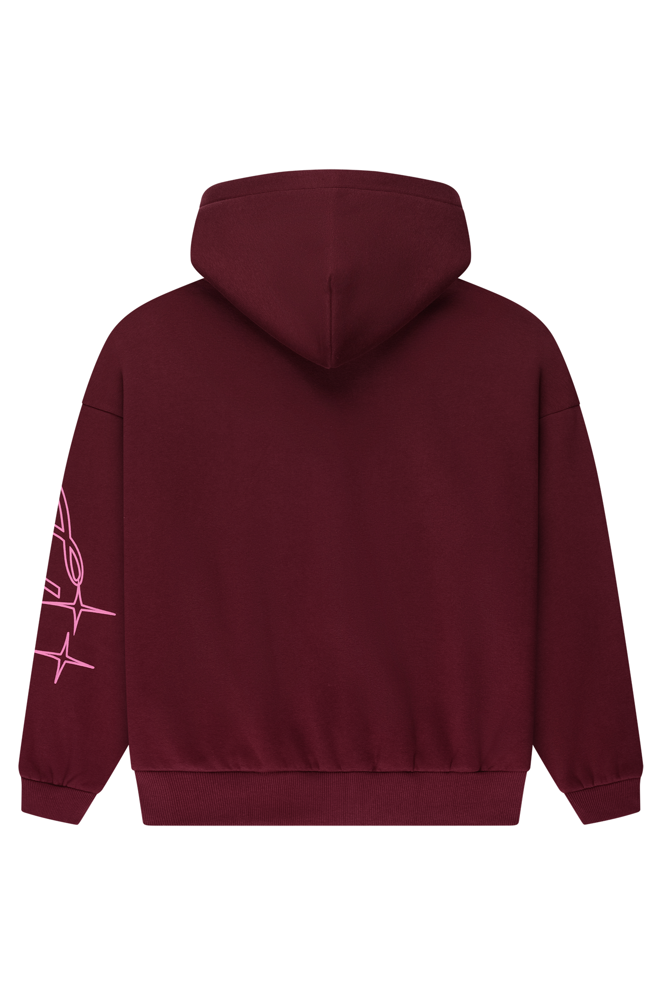 Felicious Star-ZIP-Hoodie Cold Cherry