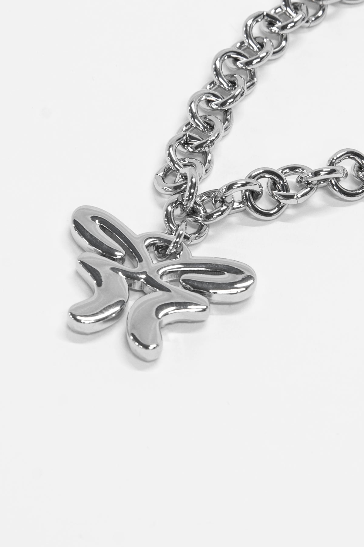 Butterfly Bracelet Silver & Rhinestones