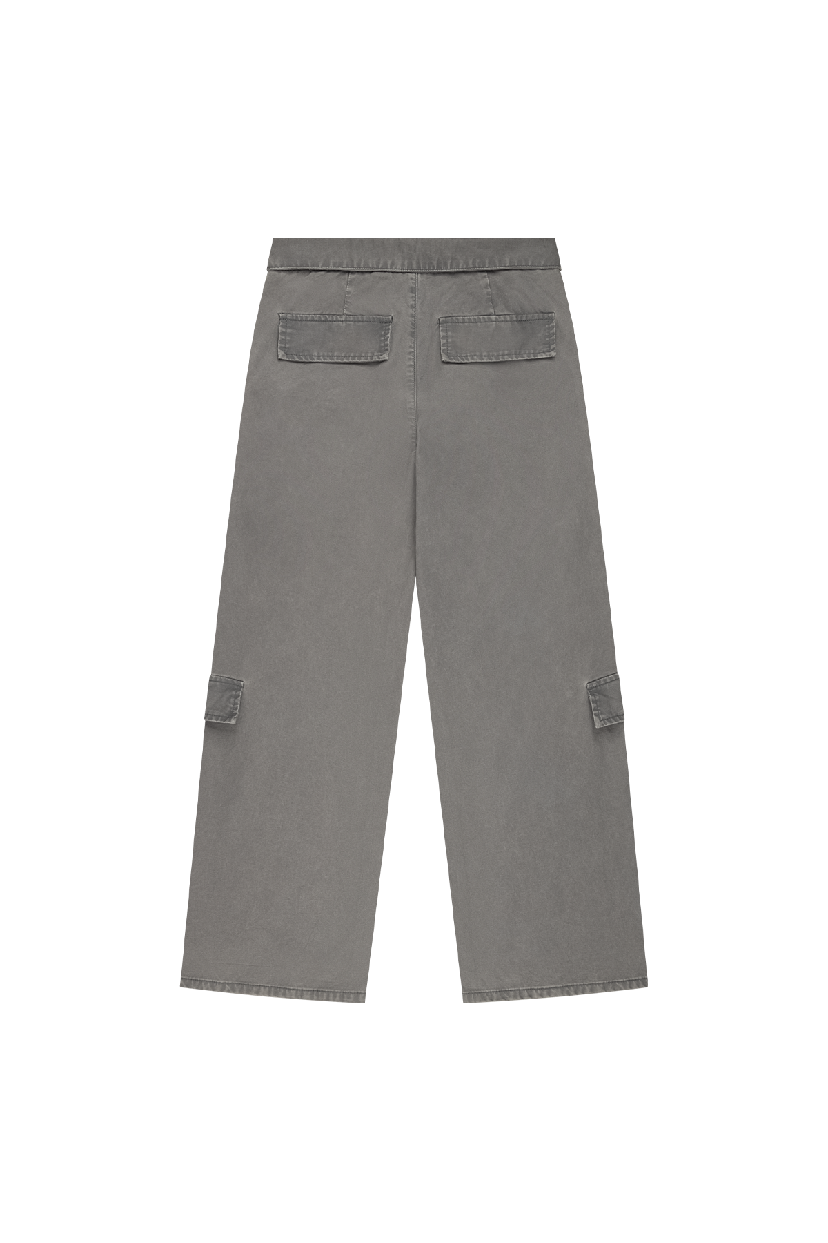 Cotton Cargo Pants Grey