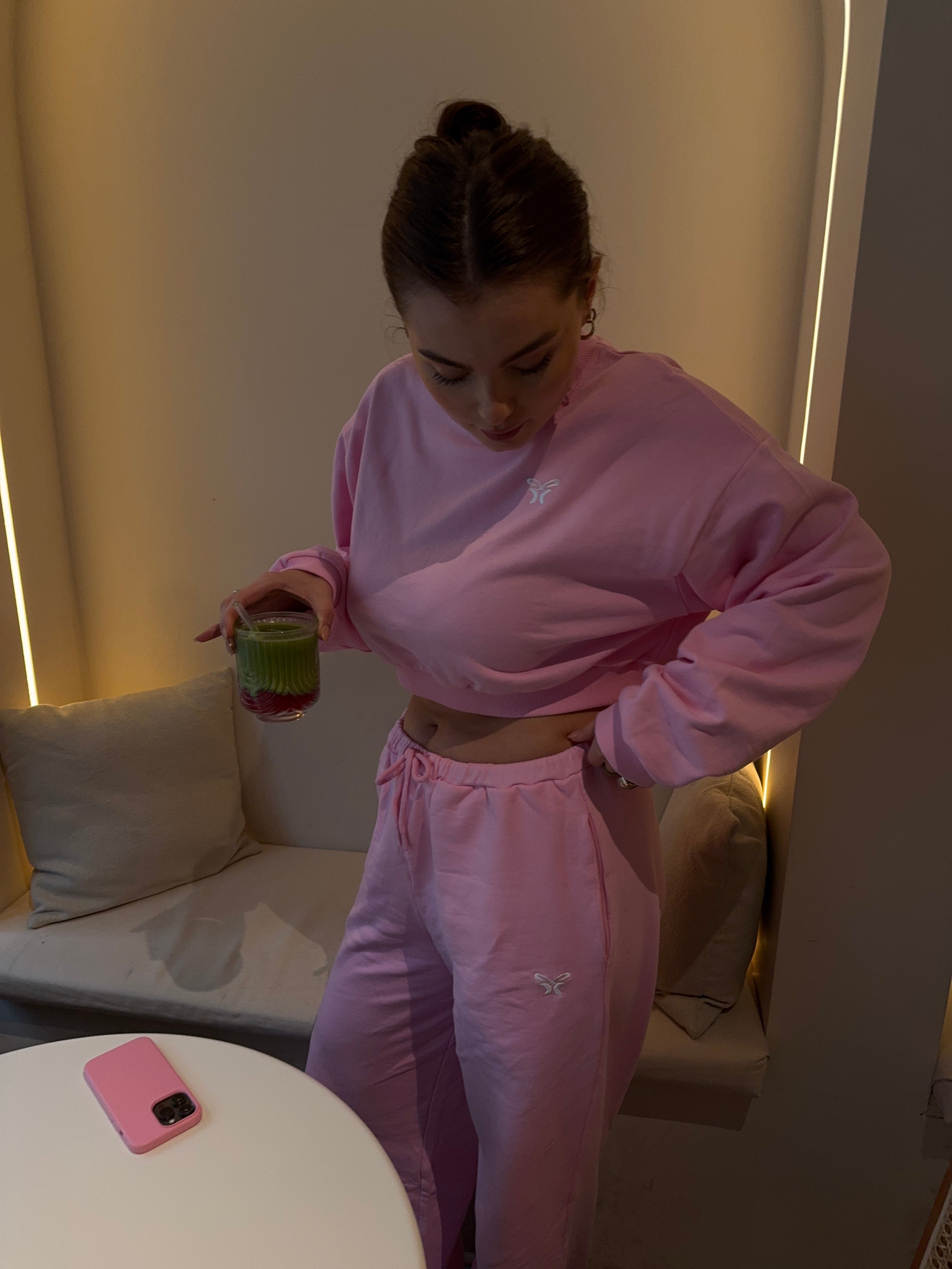 Cozy Sweat Set Pink