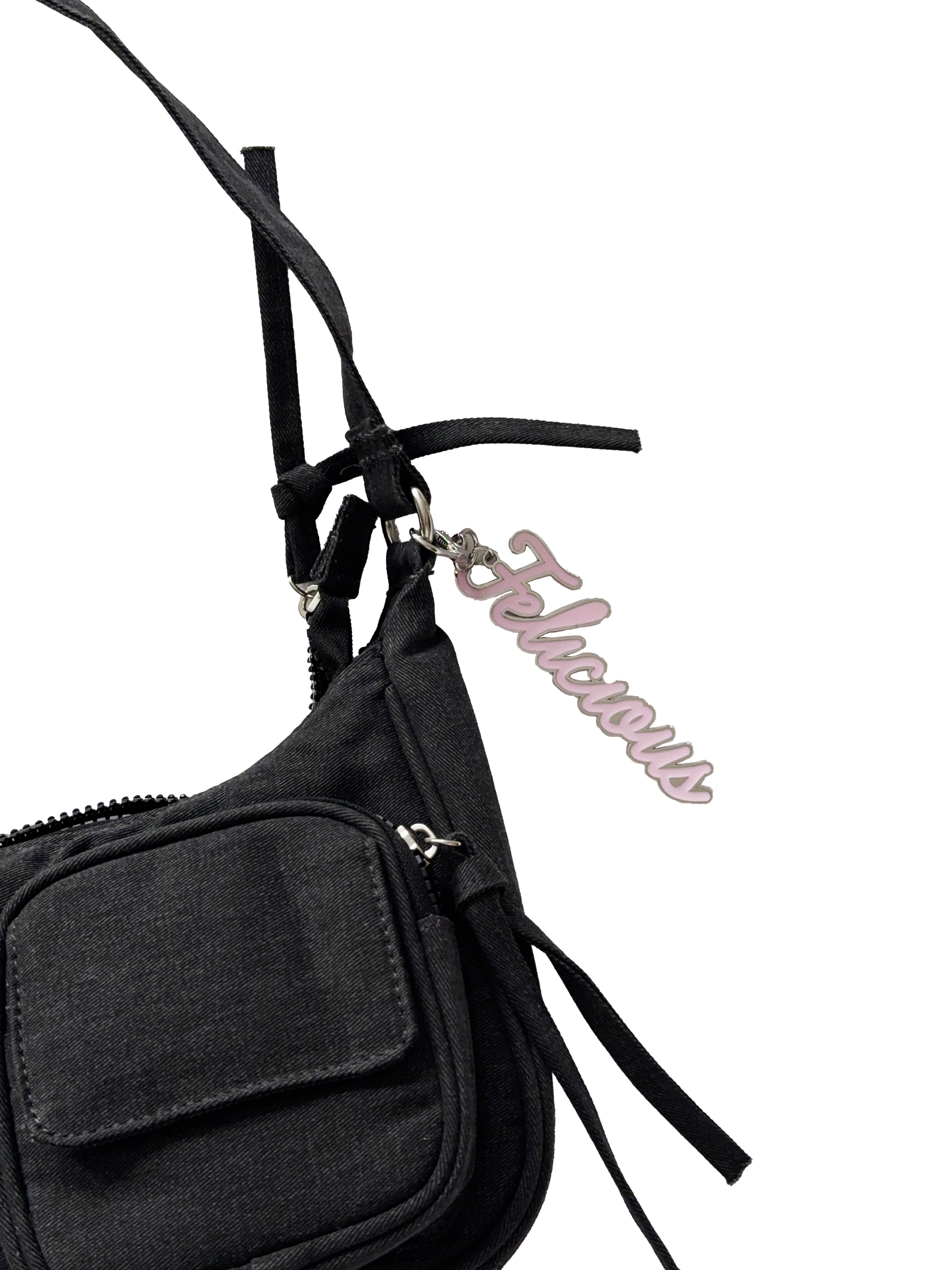 Mini Cargo Bag Black Washed