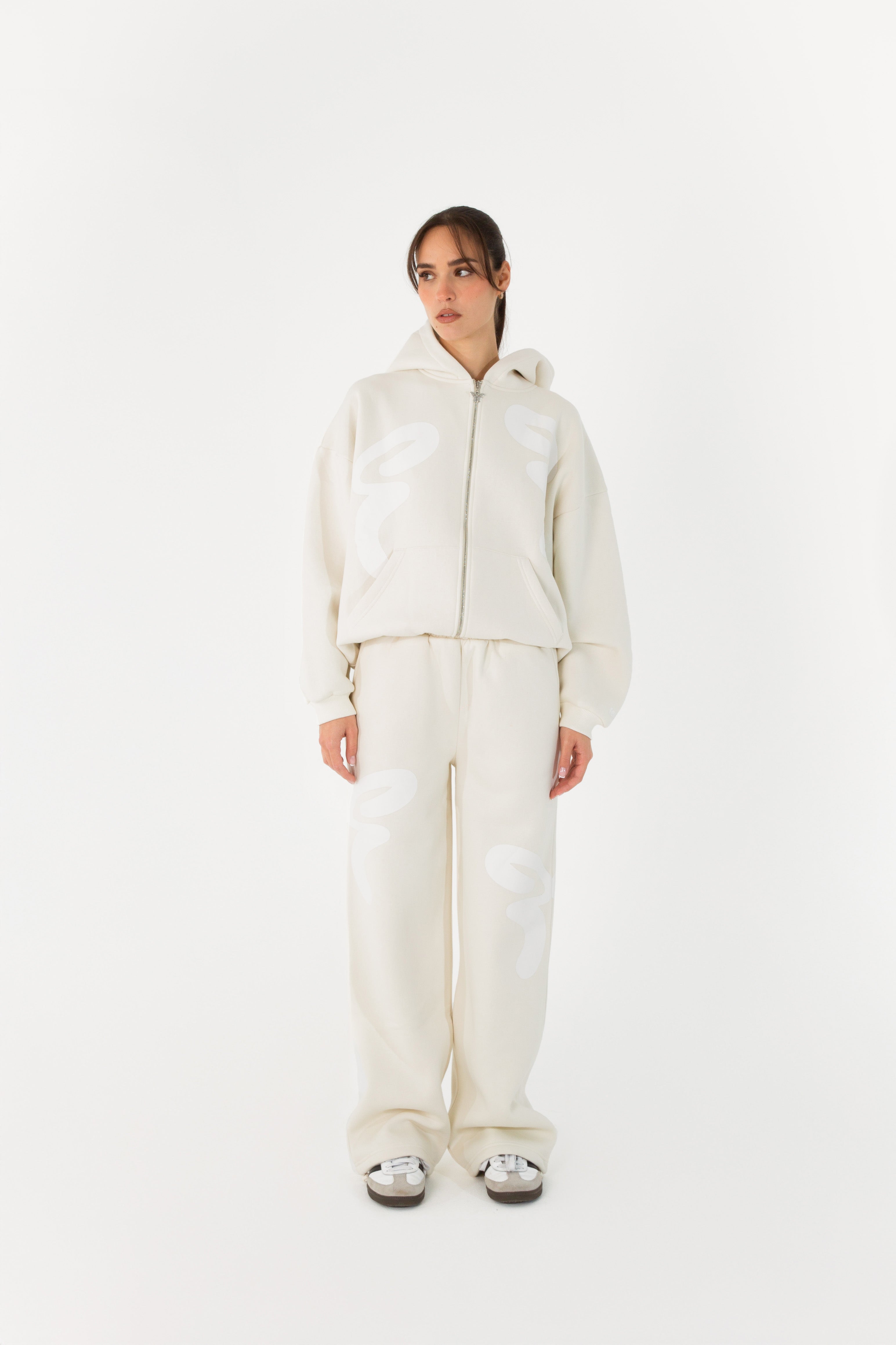 Sweatpants Butterfly Creme
