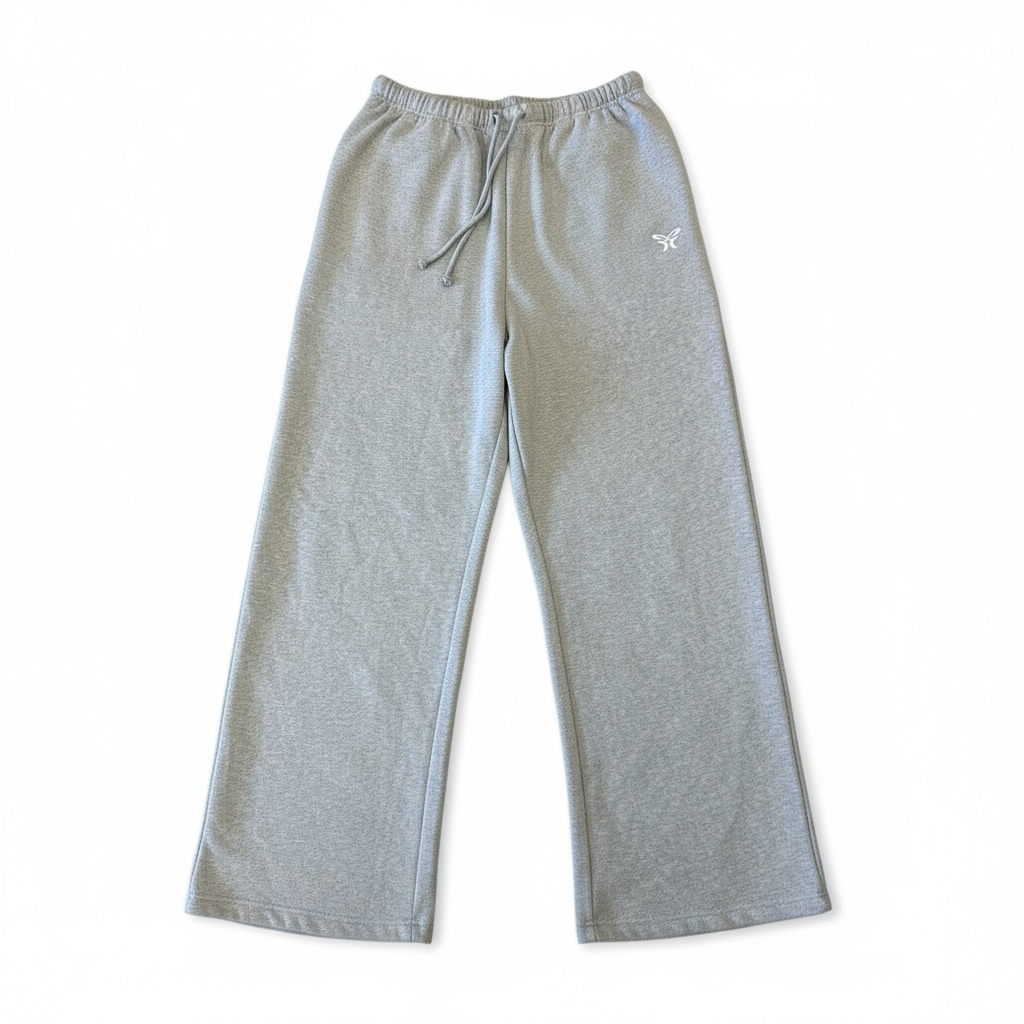 Oversize Sweatpants Light Grey Melange