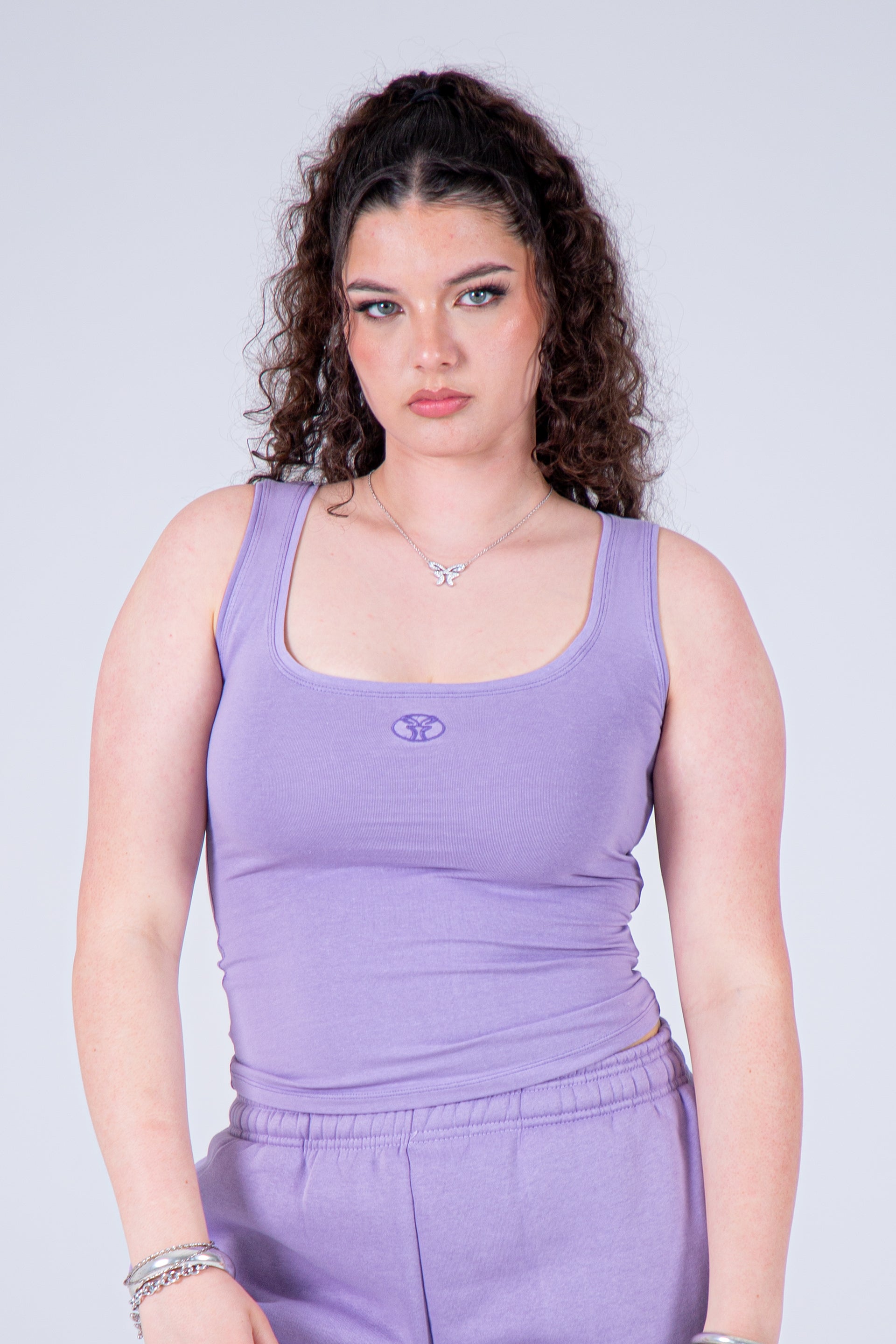 Basic Tank Top Iconic Lilac
