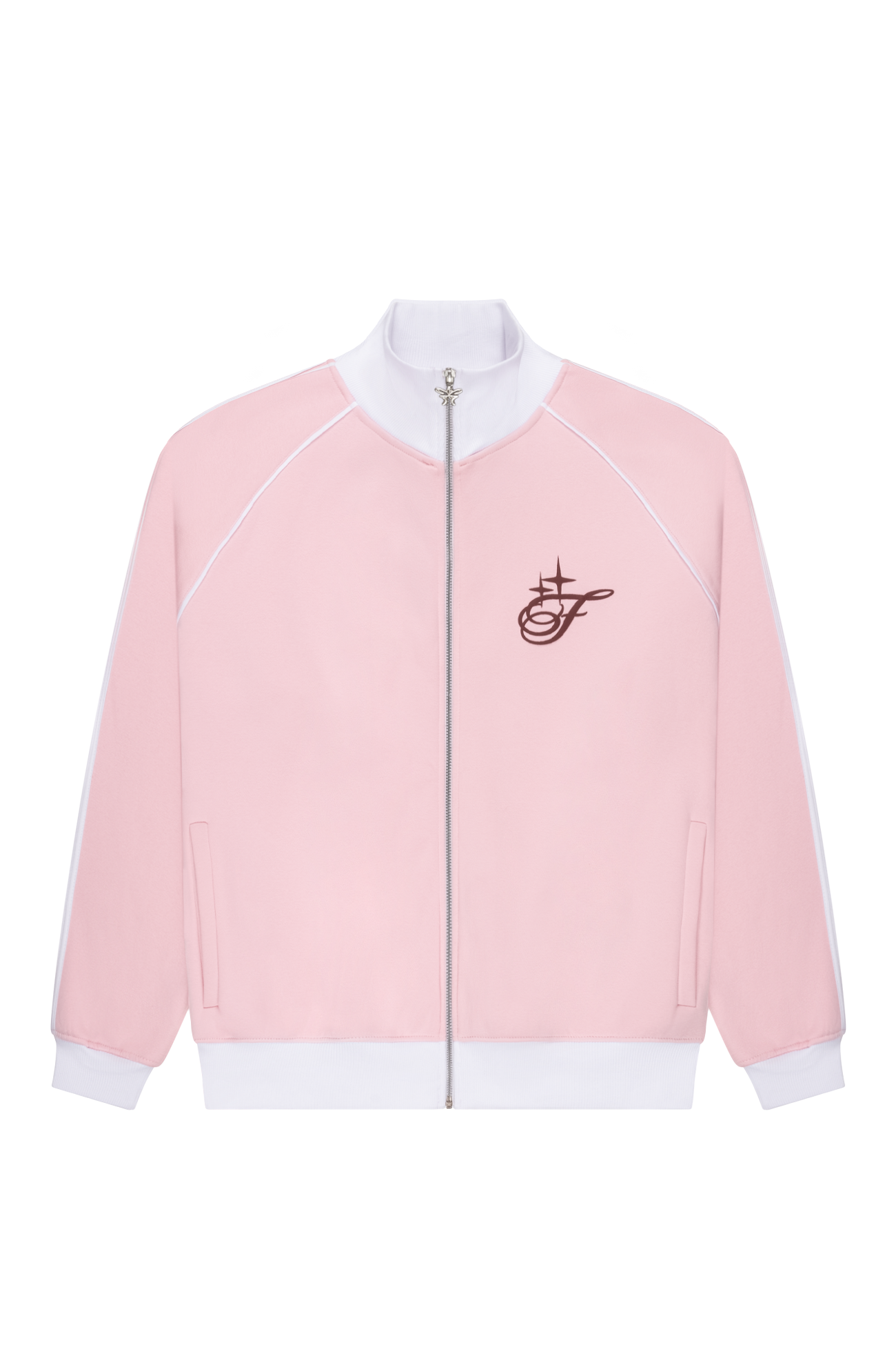 Sporty Sweatjacket Blush Pink
