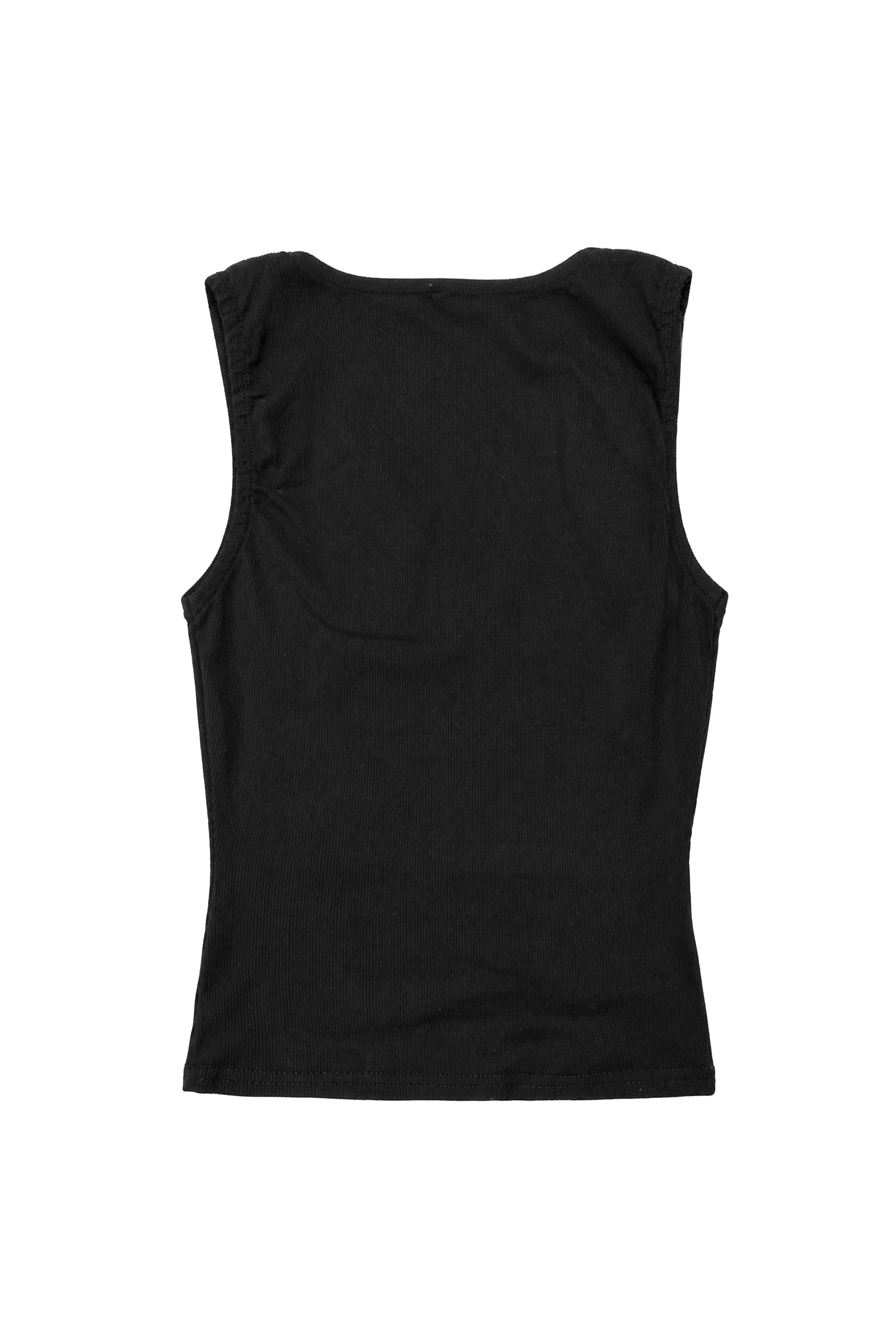 Gathered Top Black