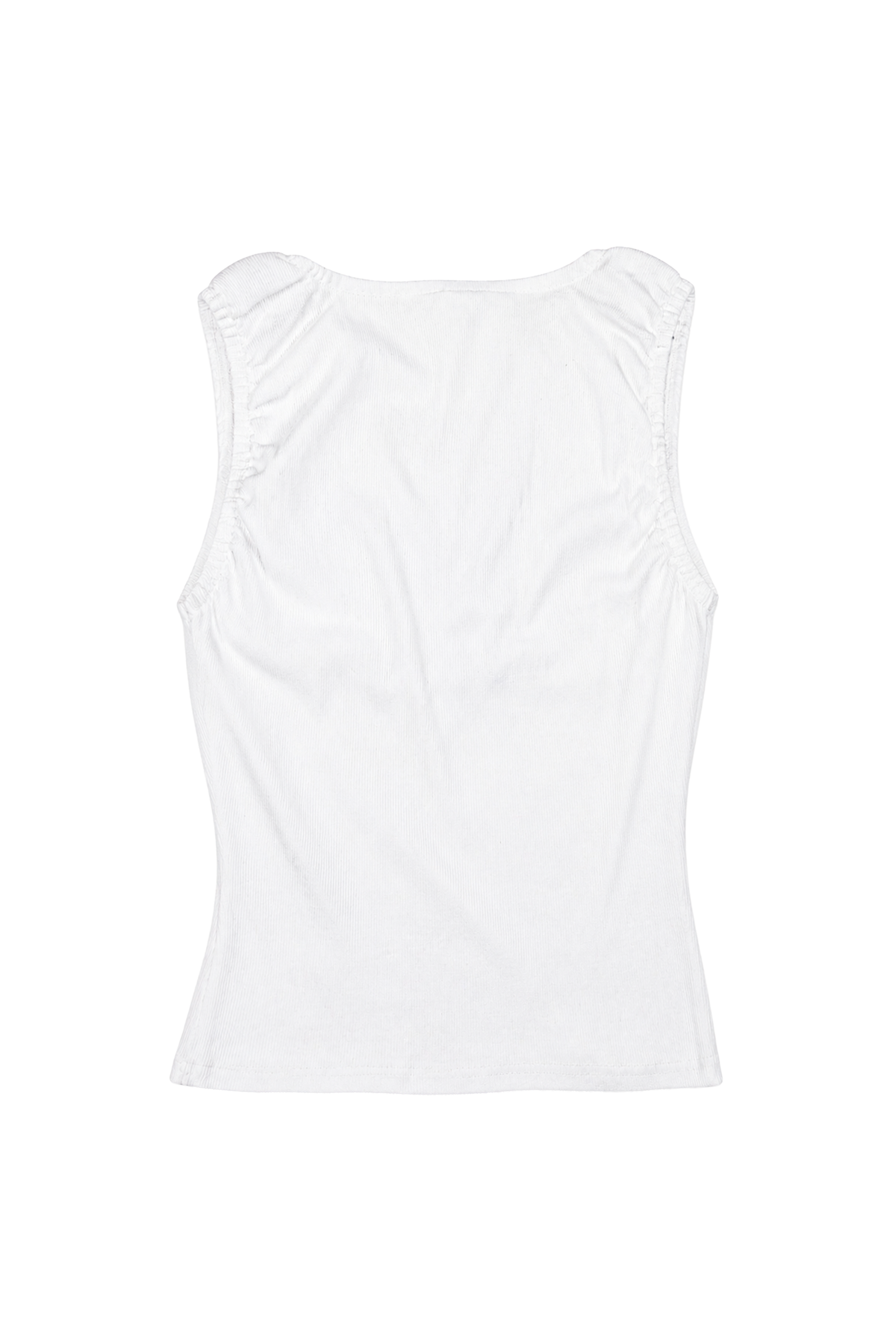 Gathered Top Offwhite