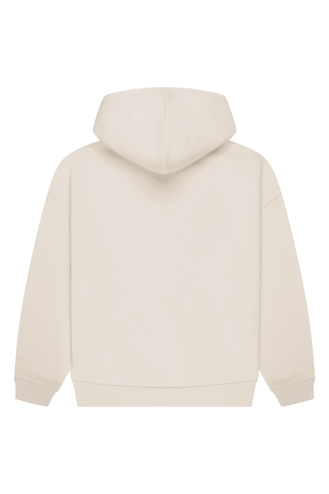 Basic Logo Hoodie Creme