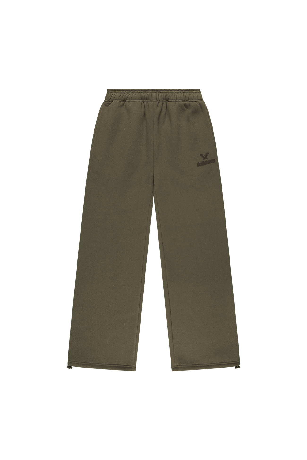 Basic Logo Sweatpants Dusky Green