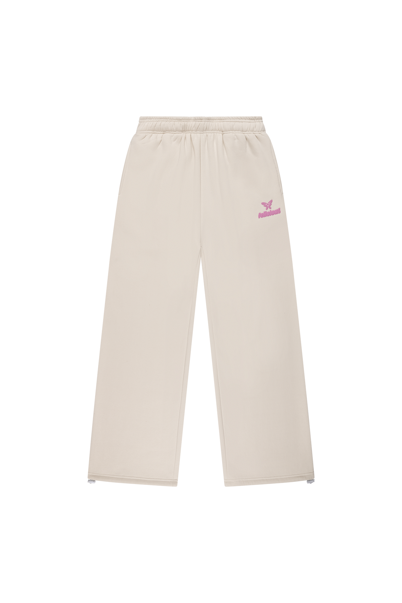 Basic Logo Sweatpants Creme