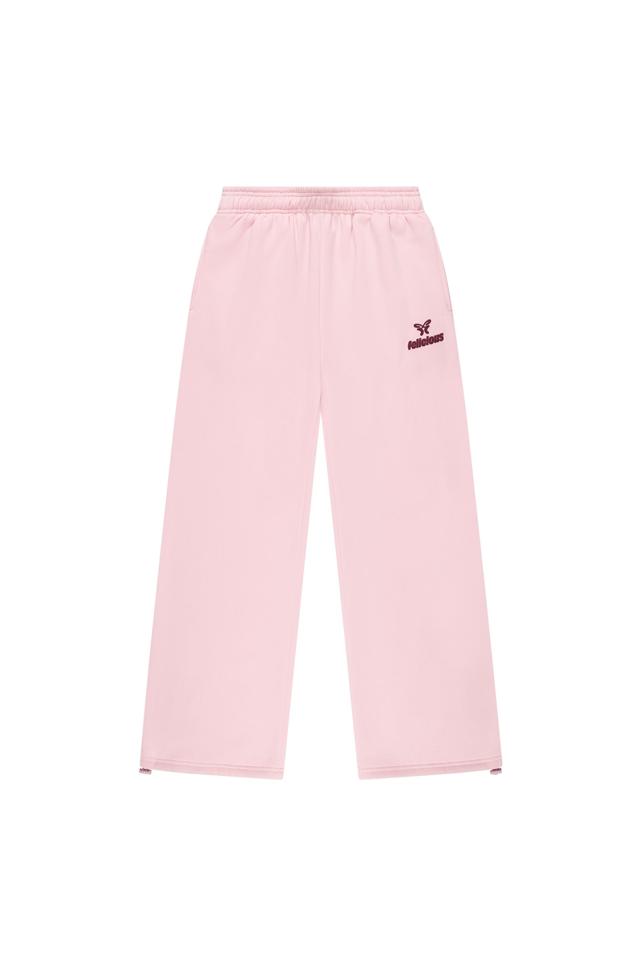 Basic Logo Sweatpants Blush Pink