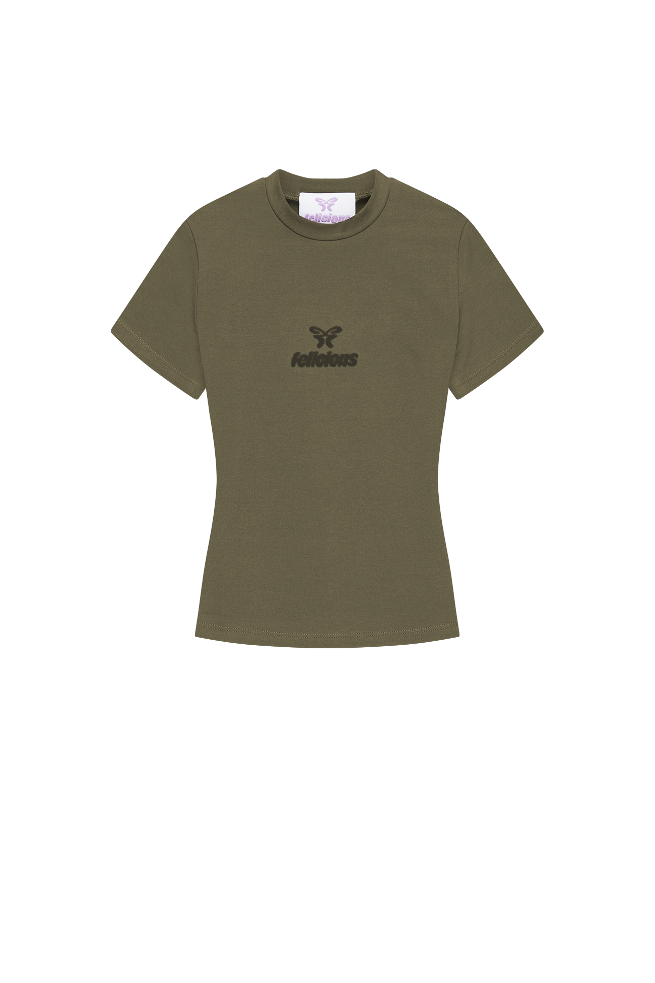 Basic Logo T-Shirt Dusky Green