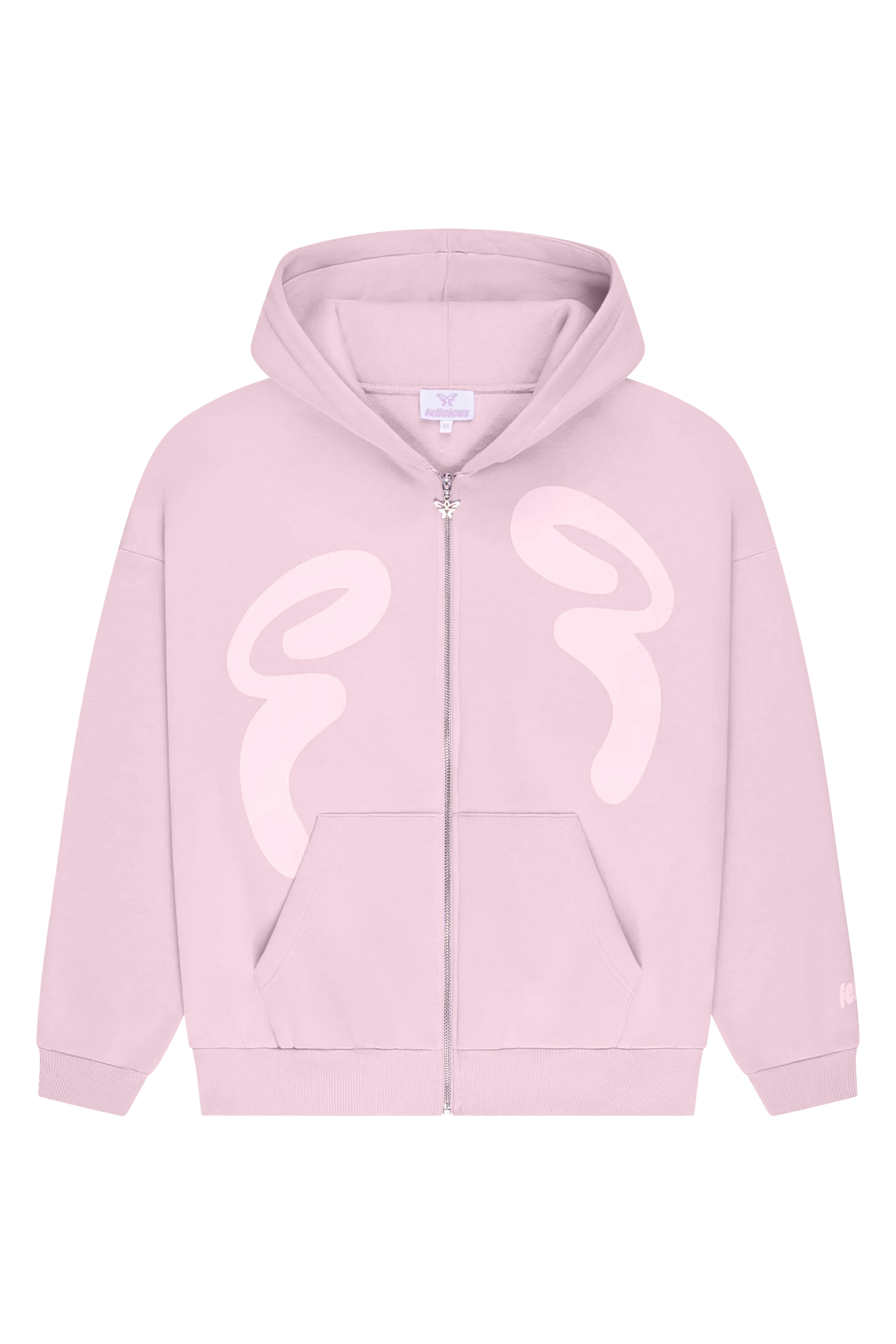 Sweatjacket Butterfly Pink