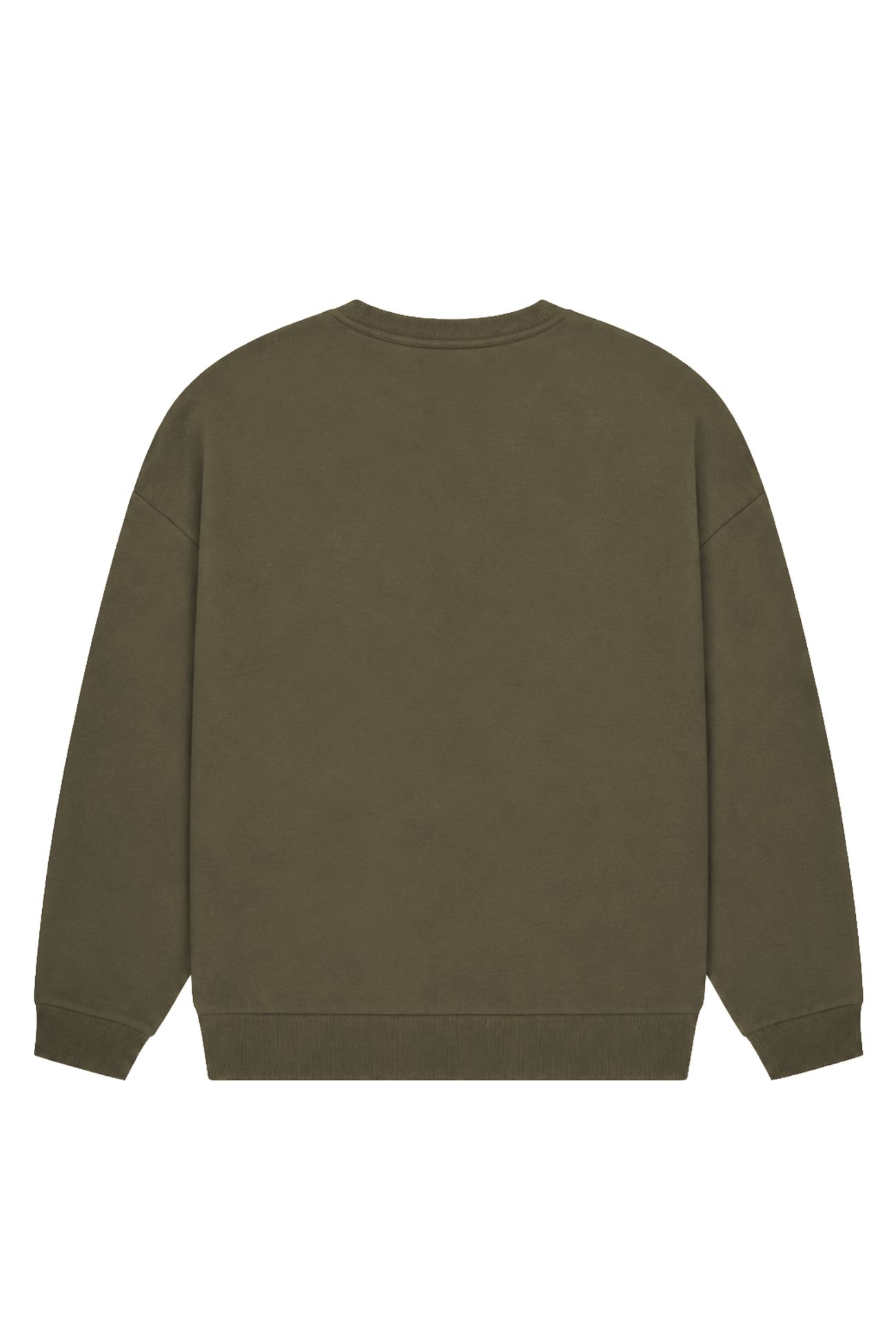 Basic Logo Crewneck Sweatshirt Dusky Green