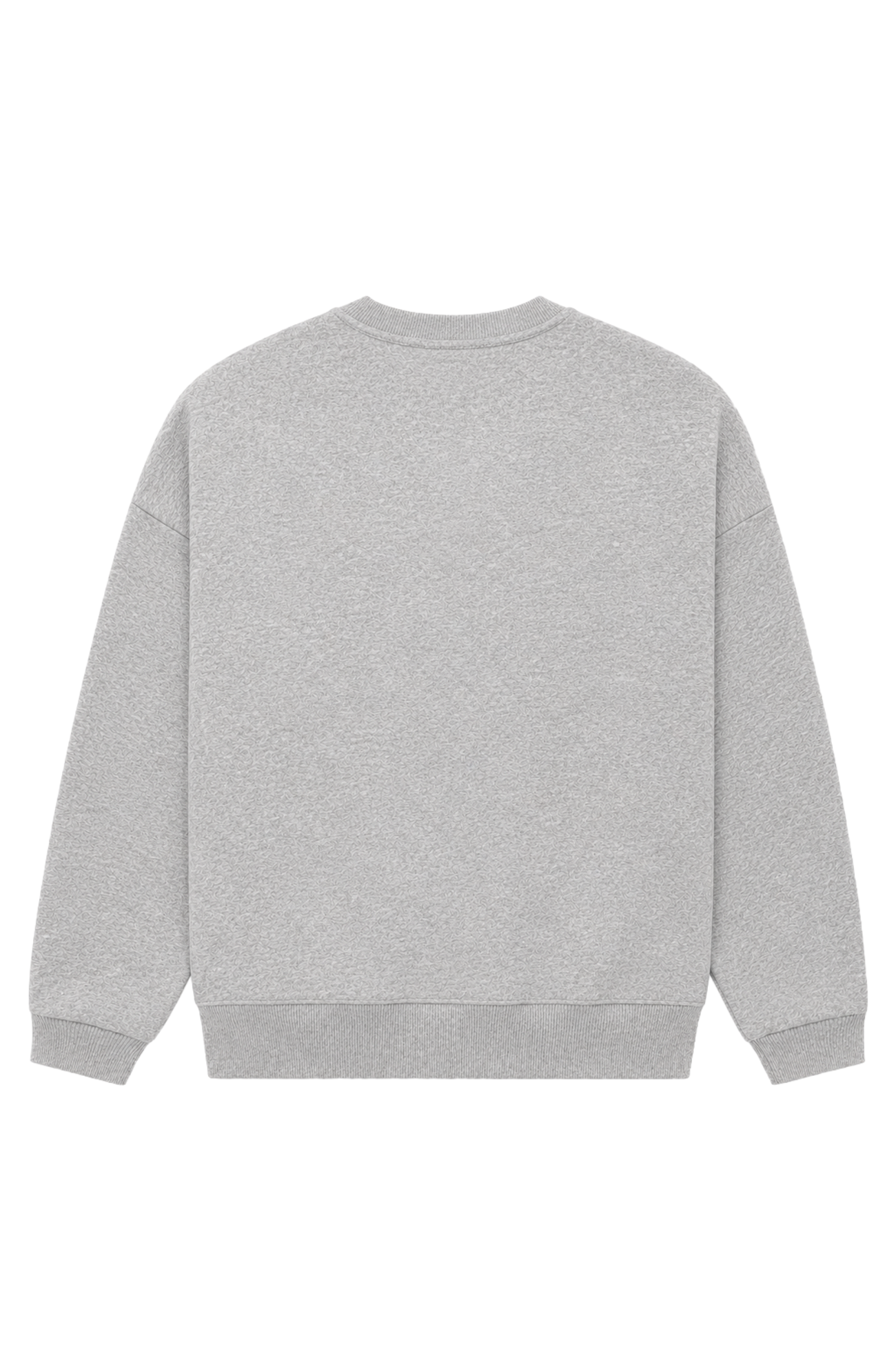 Basic Logo Crewneck Sweatshirt Light Grey Melange