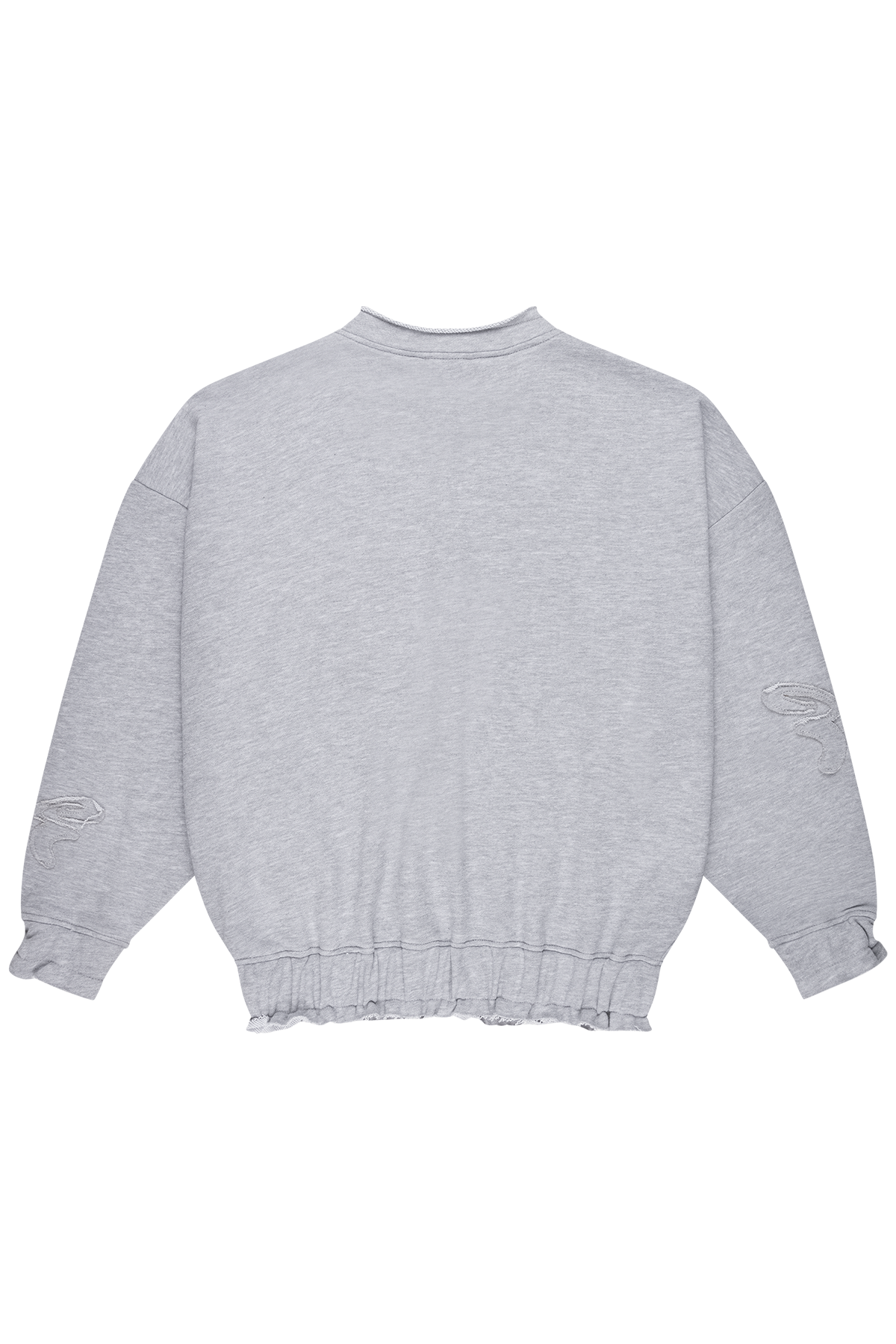 Butterfly Crewneck Light Grey Melange