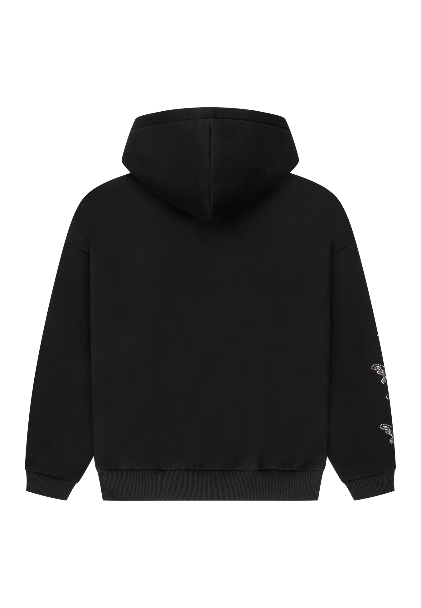 Hoodie Rhinestones Black