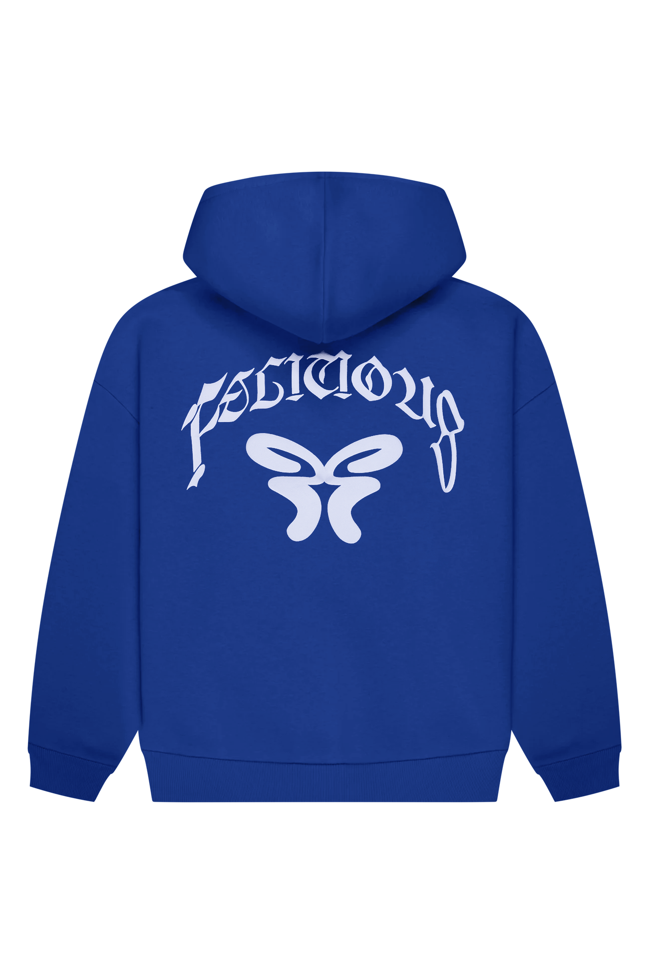 Puffprint Logo Hoodie Electric Blue