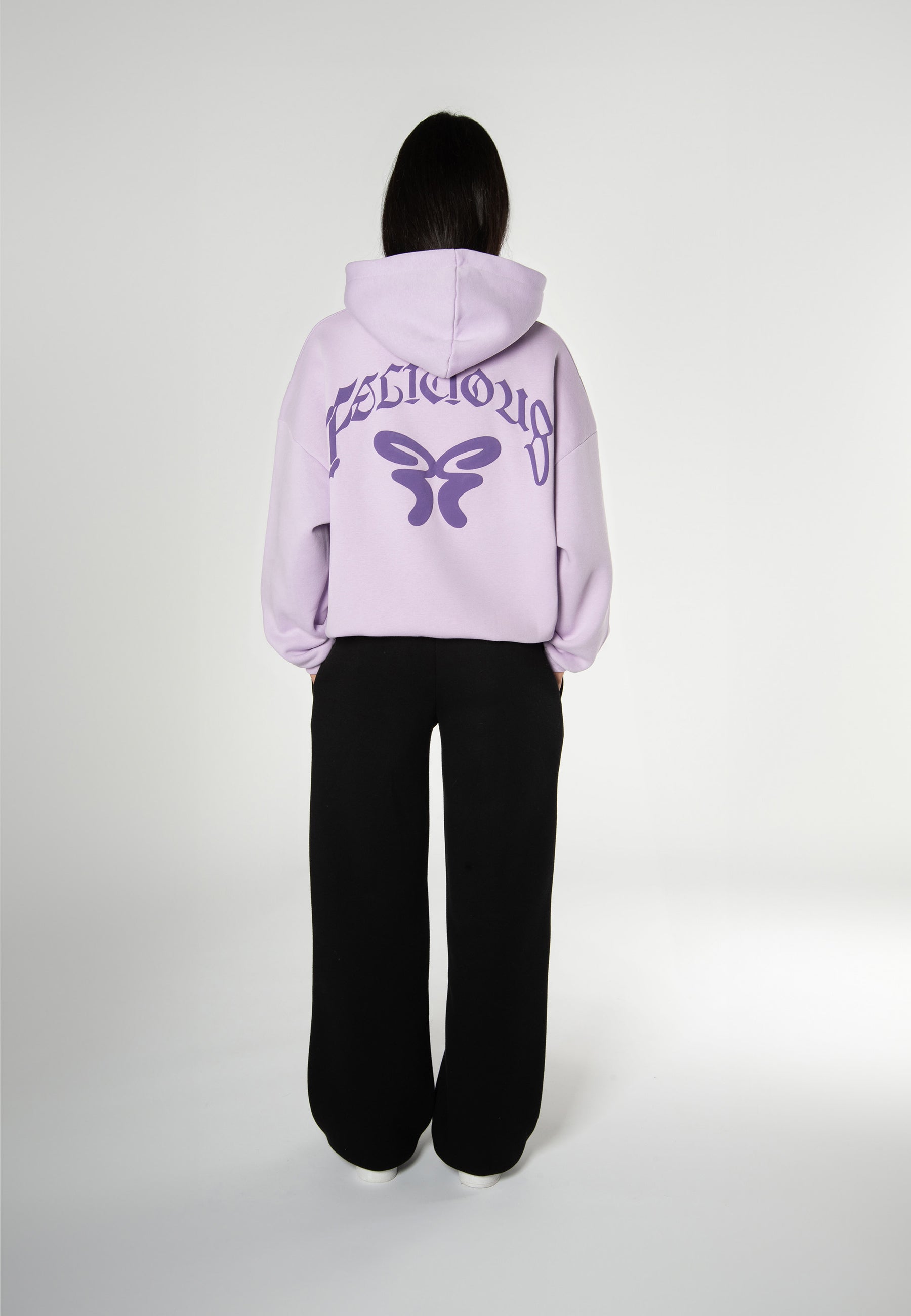 Puffprint Logo Hoodie Lavender