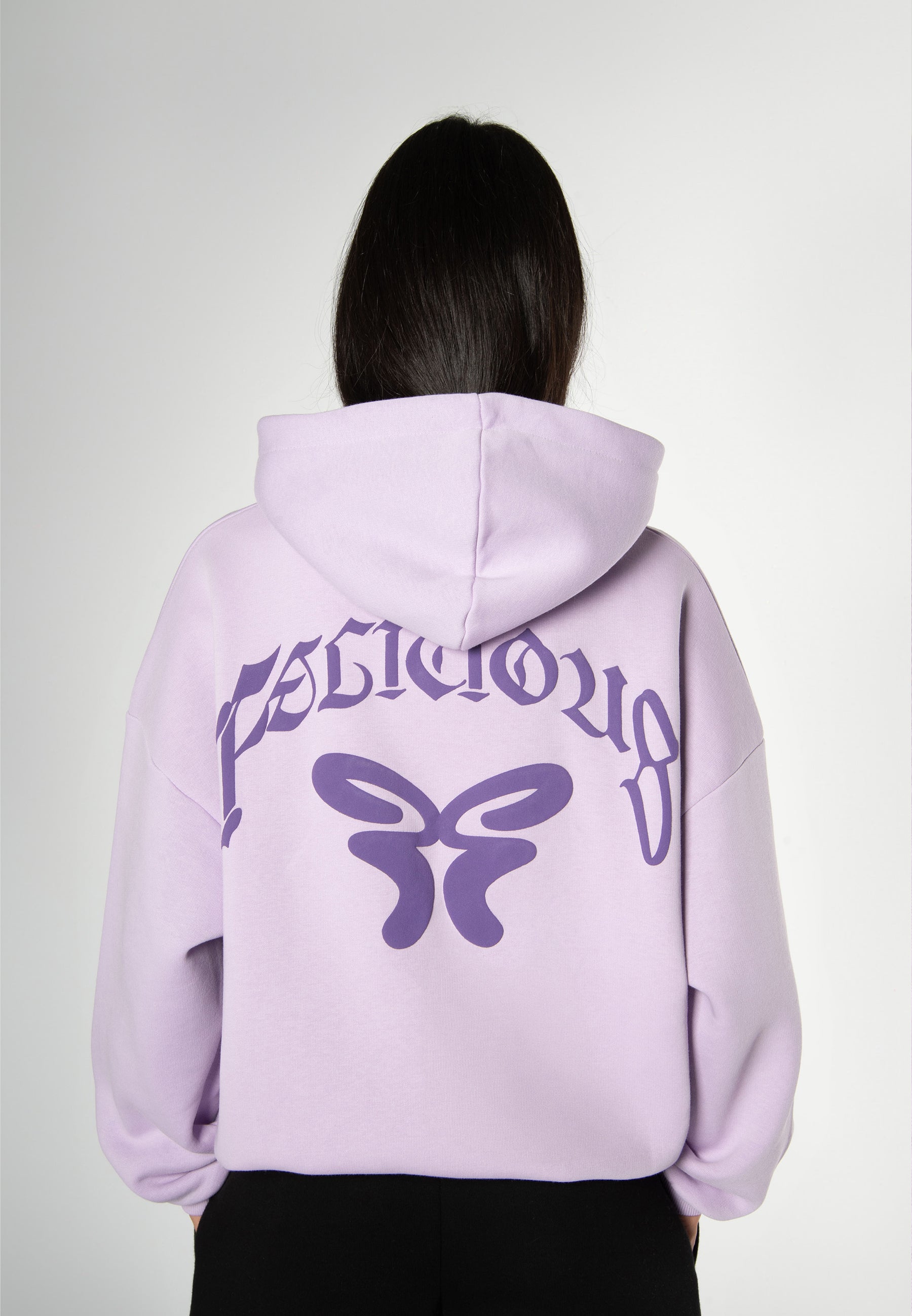 Puffprint Logo Hoodie Lavender