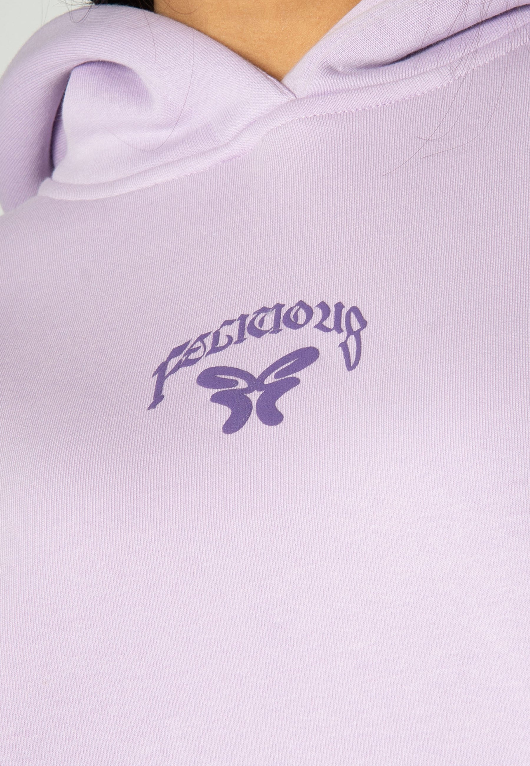 Puffprint Logo Hoodie Lavender