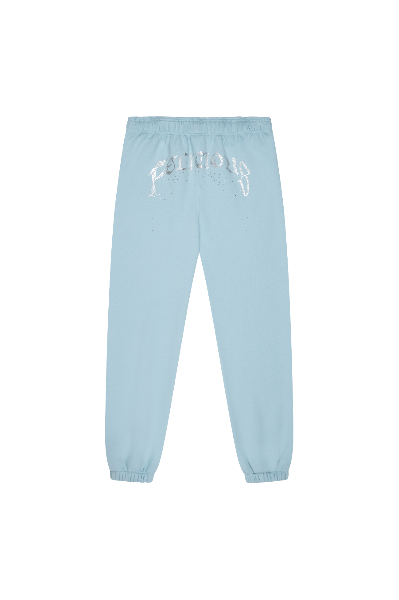 Sweatpants Rhinestones Light Blue