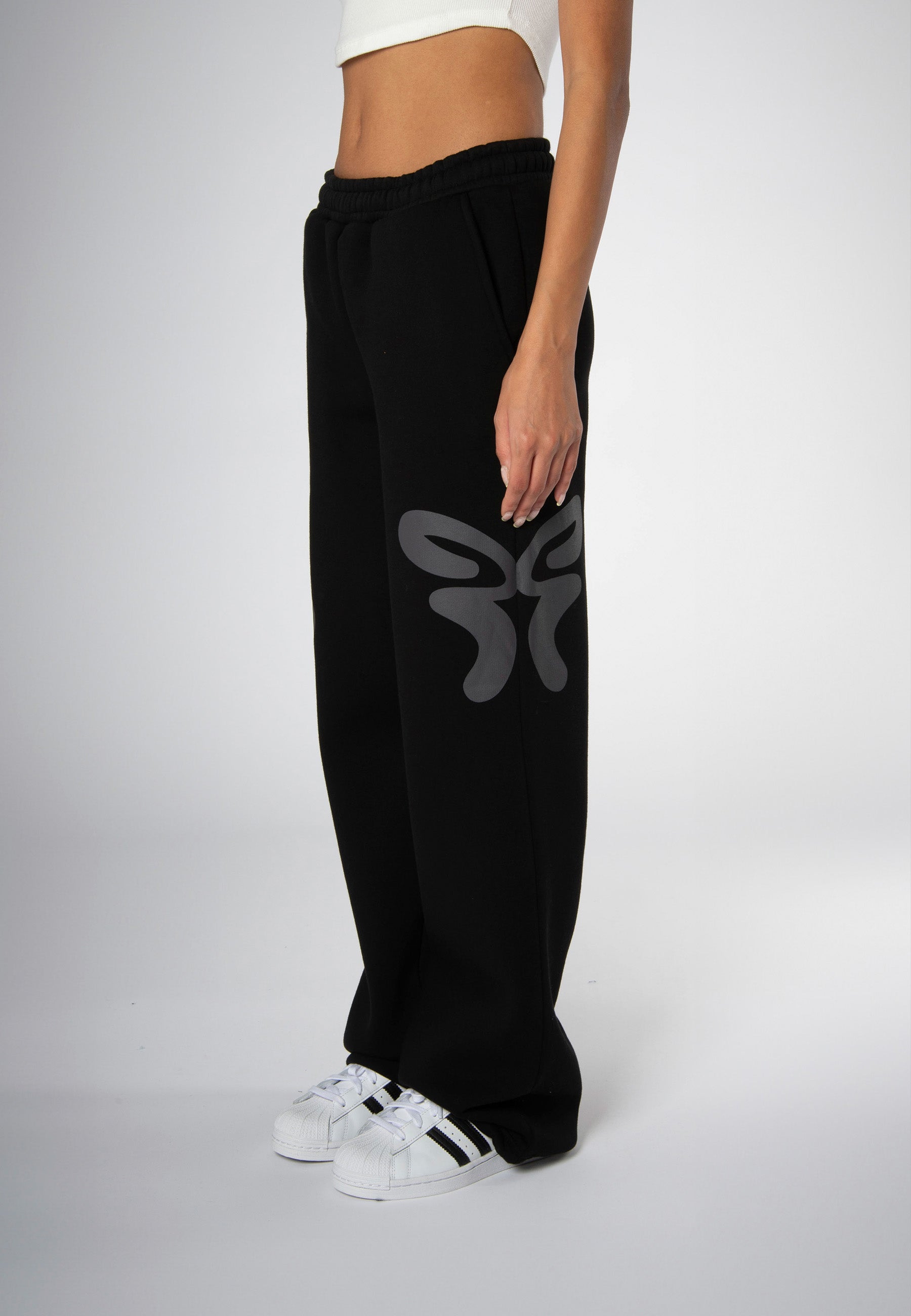 Sweatpants Butterfly Black