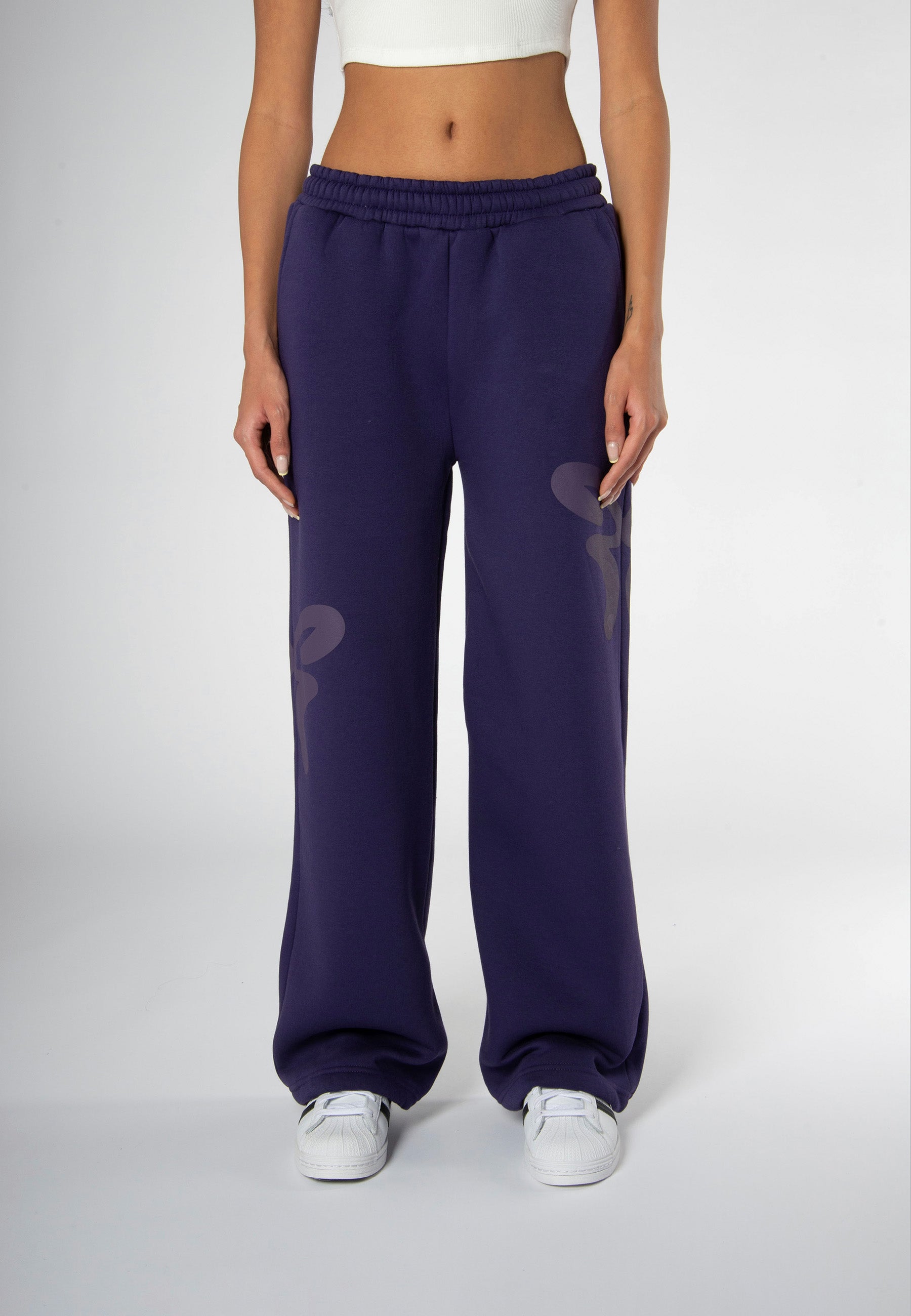 Sweatpants Butterfly Purple