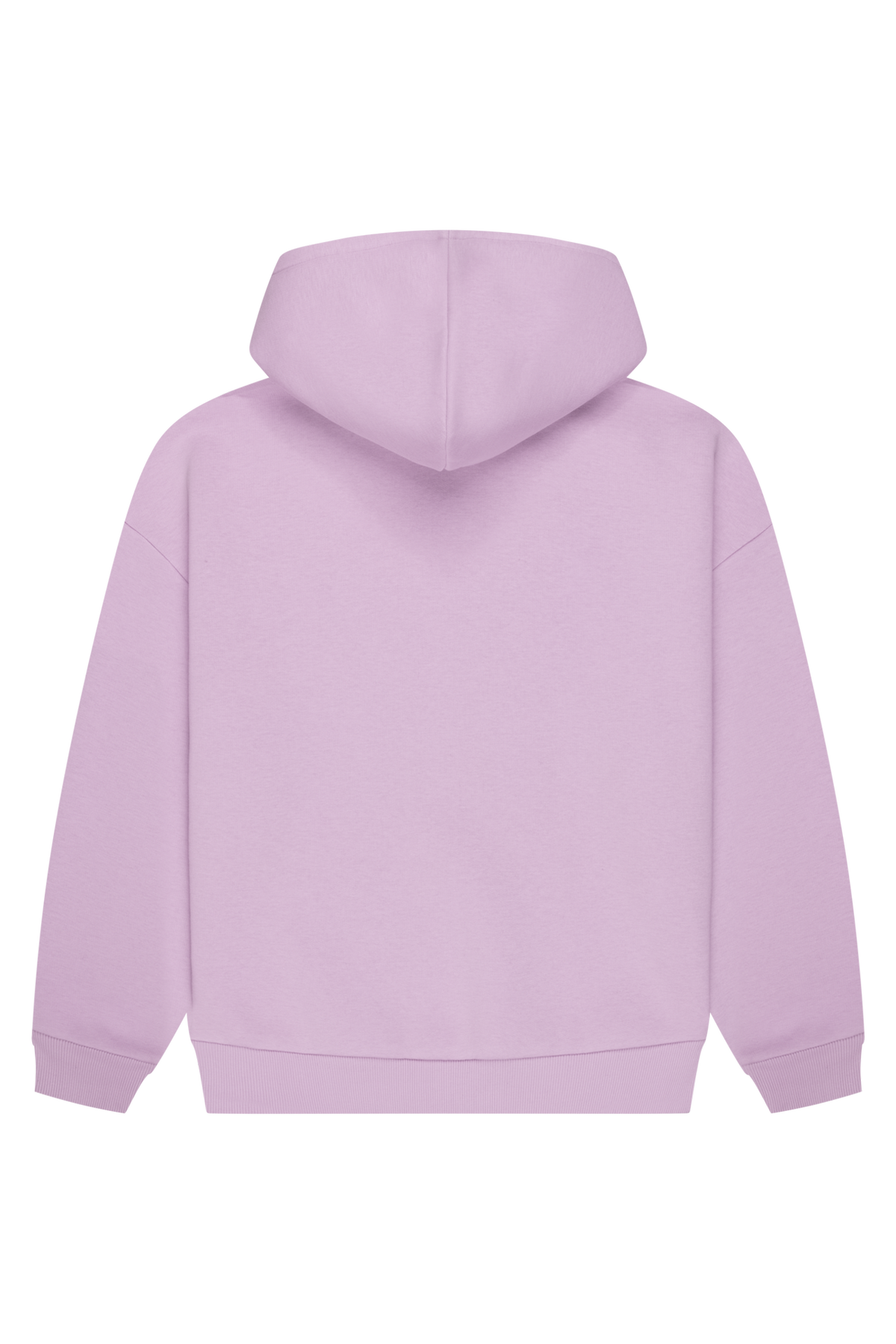 Lavender Sequin Chest Stripe Cropped Zip Up Hoodie