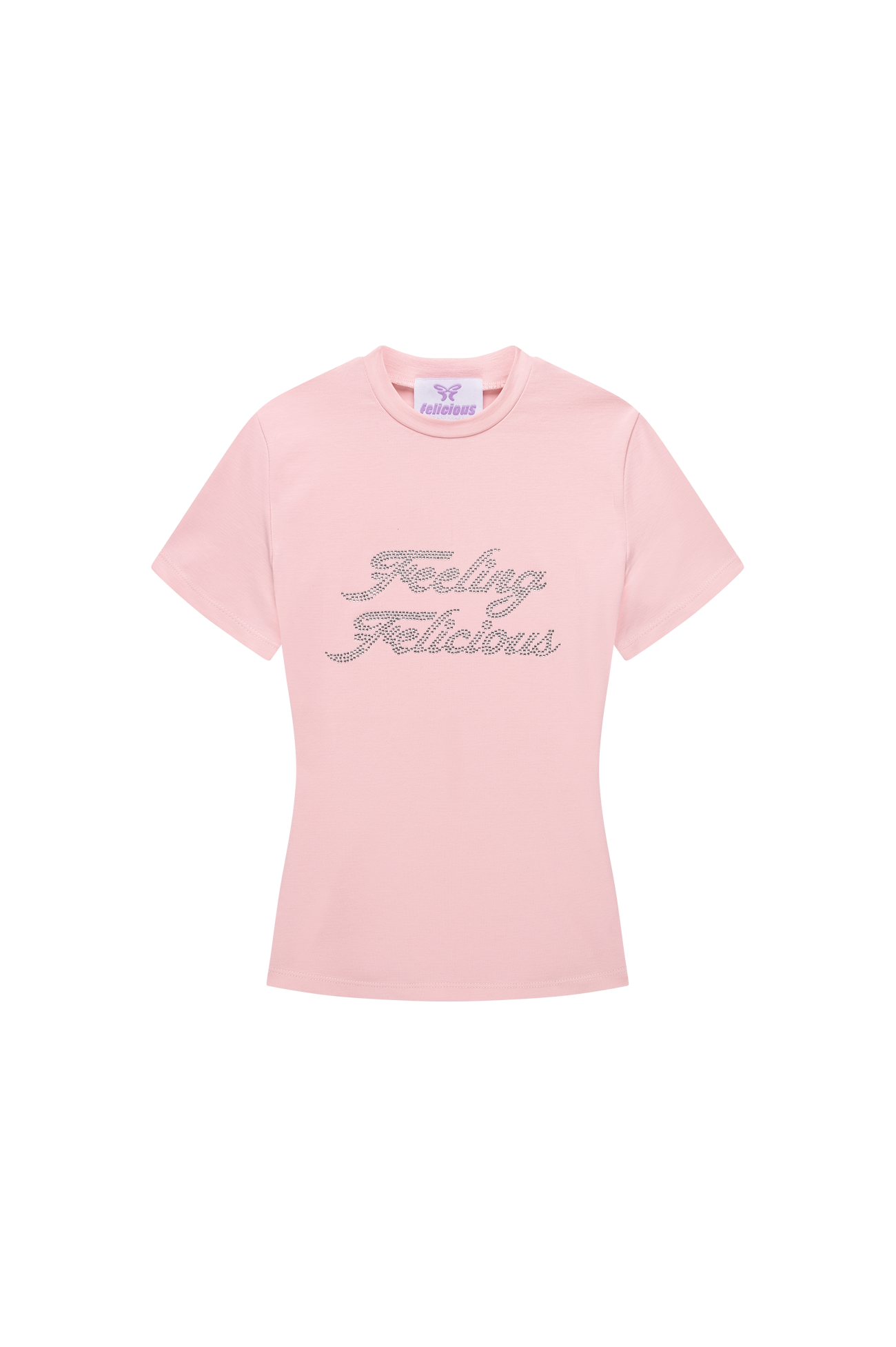 Feeling Felicious T-Shirt Blush Pink