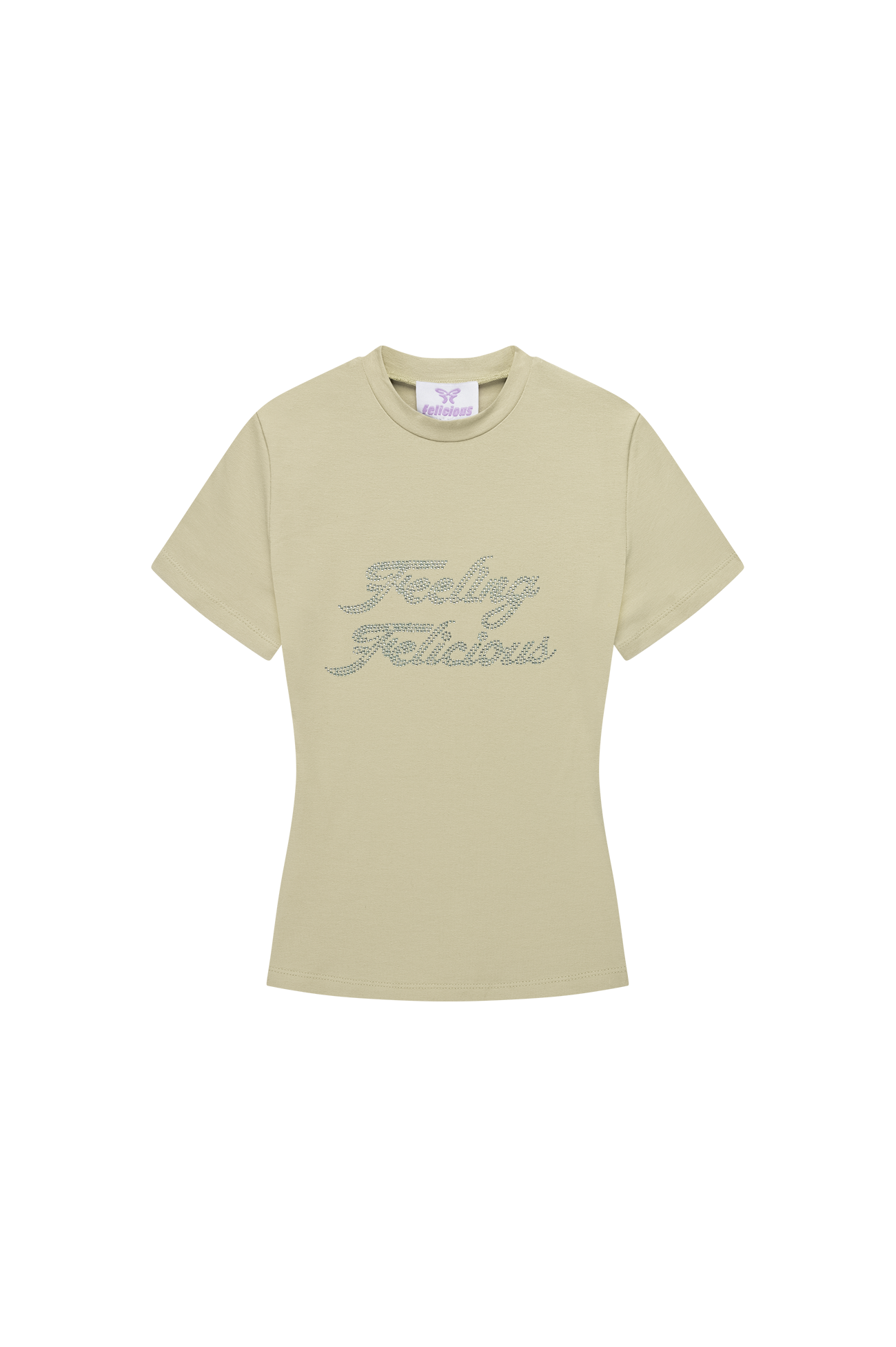 Feeling Felicious T-Shirt Dirty Mint