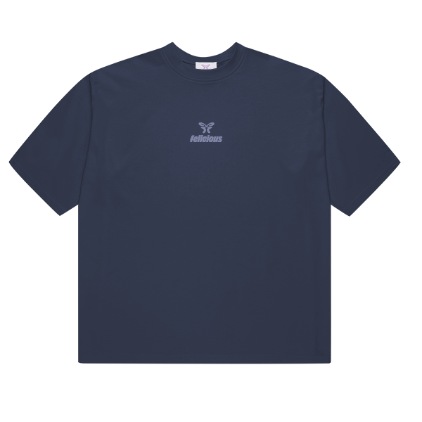 Basic Oversize Tee Stone Blue