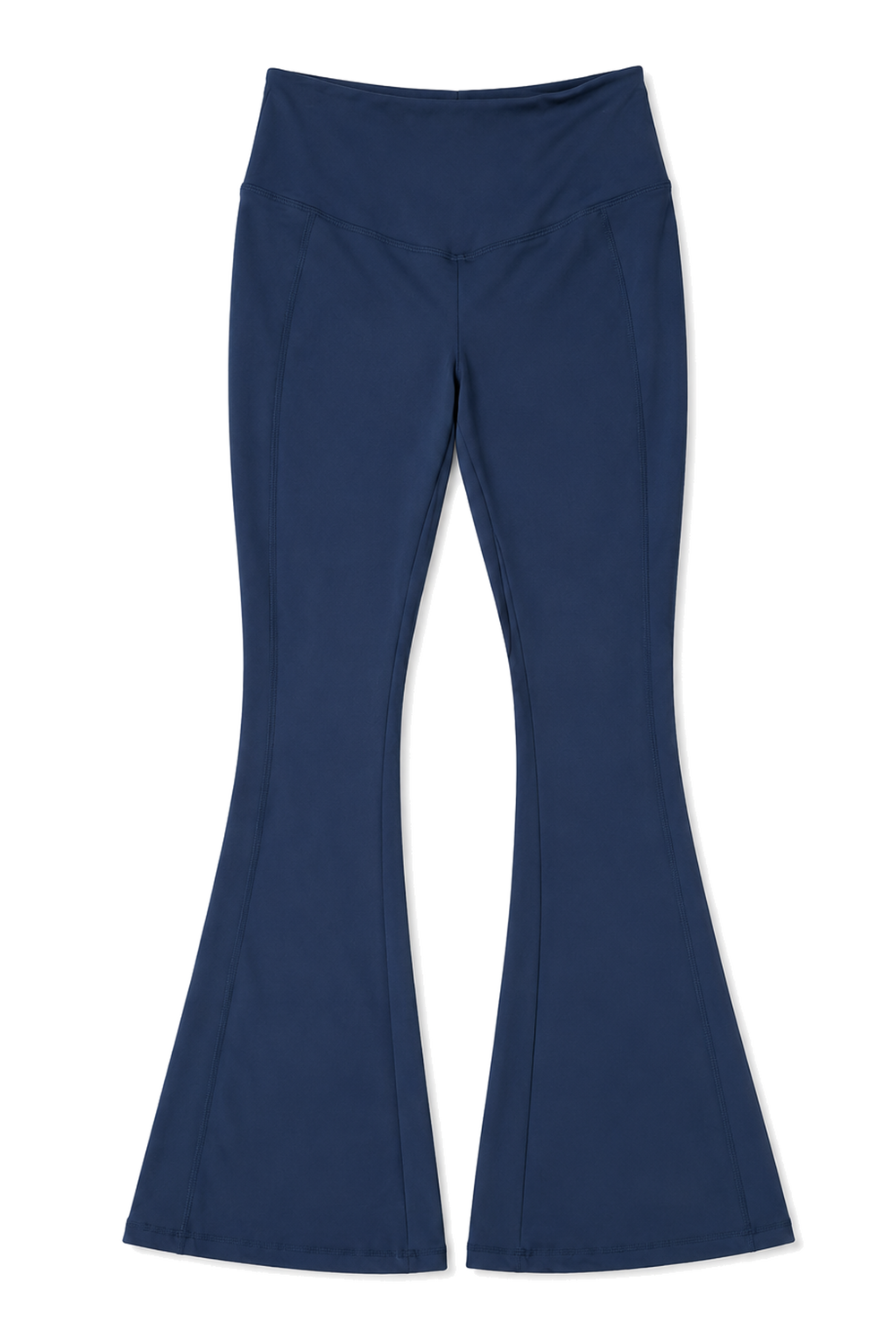 Felicious Active Flared Leggings Stone Blue
