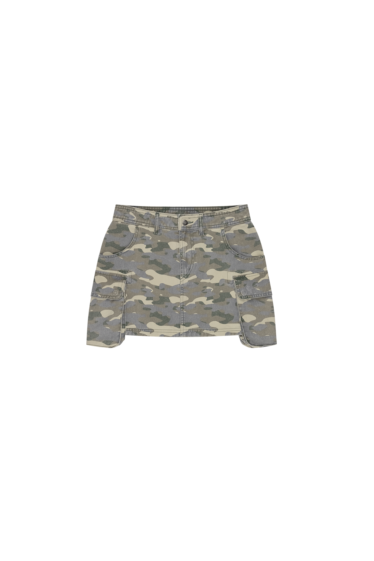 Camouflage Cargo Skirt